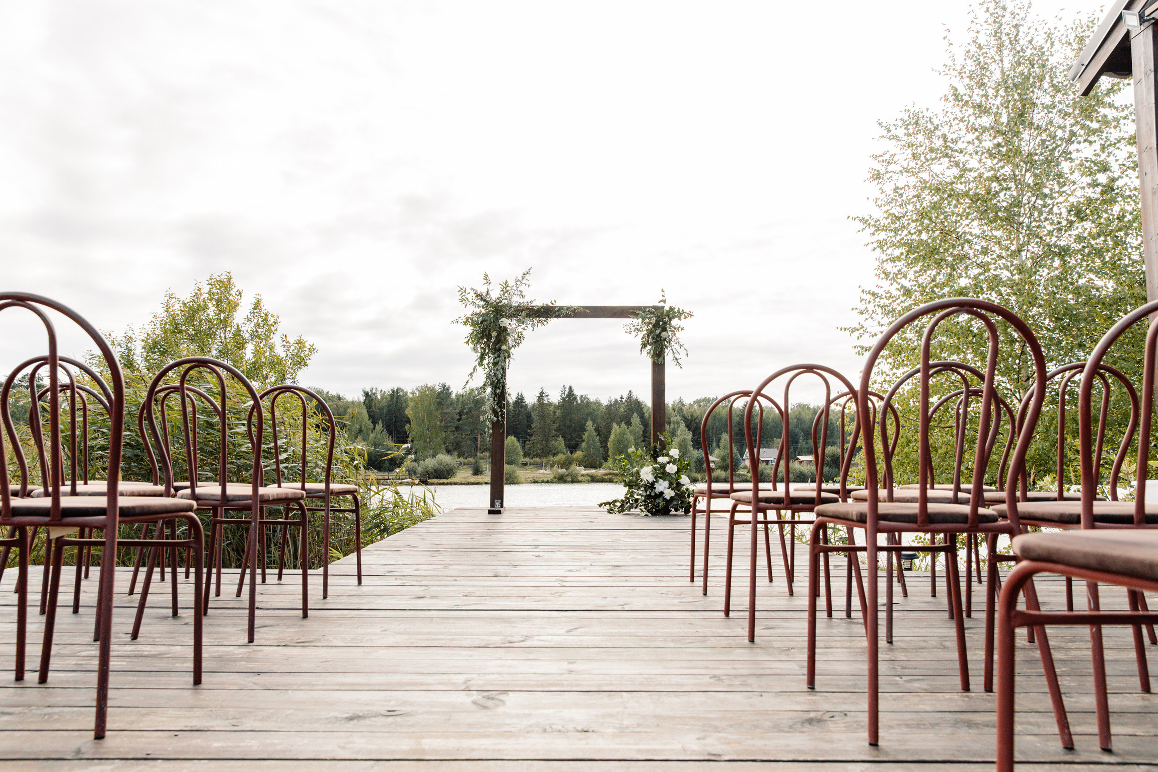 Единение с природой. Свадебный день Кати и Саши