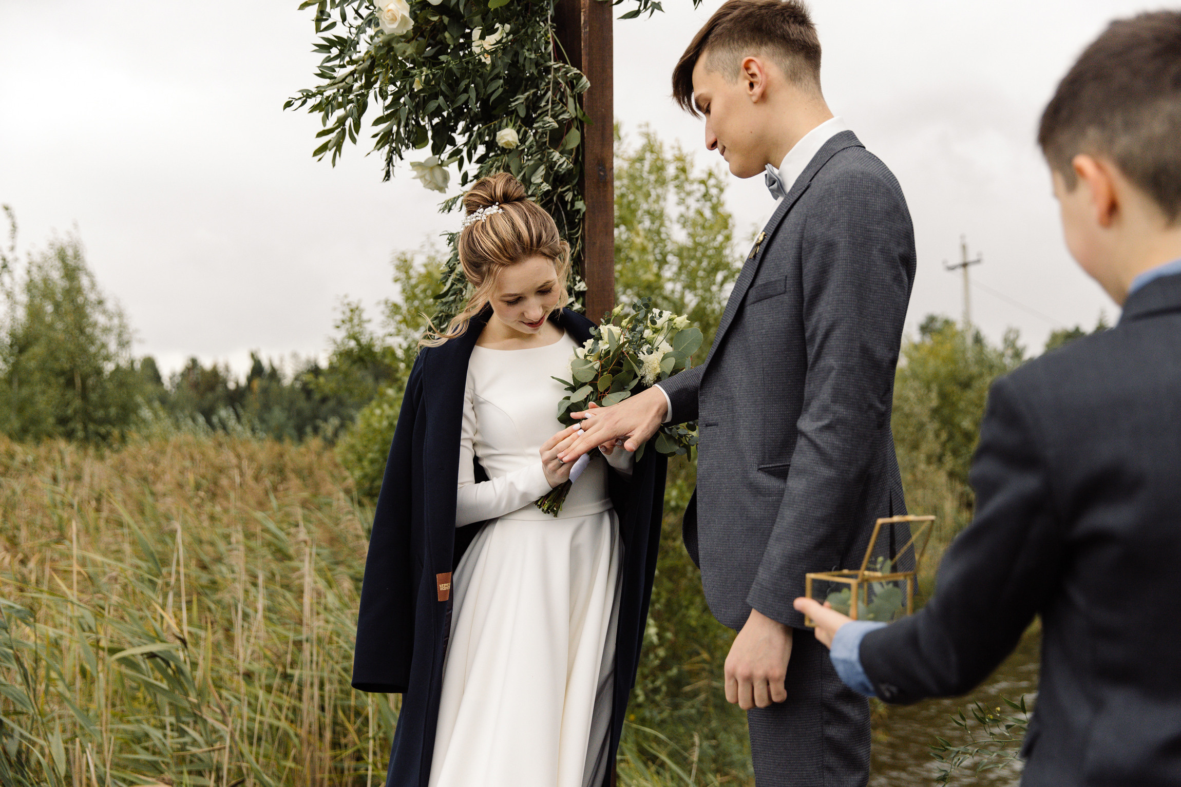 Единение с природой. Свадебный день Кати и Саши