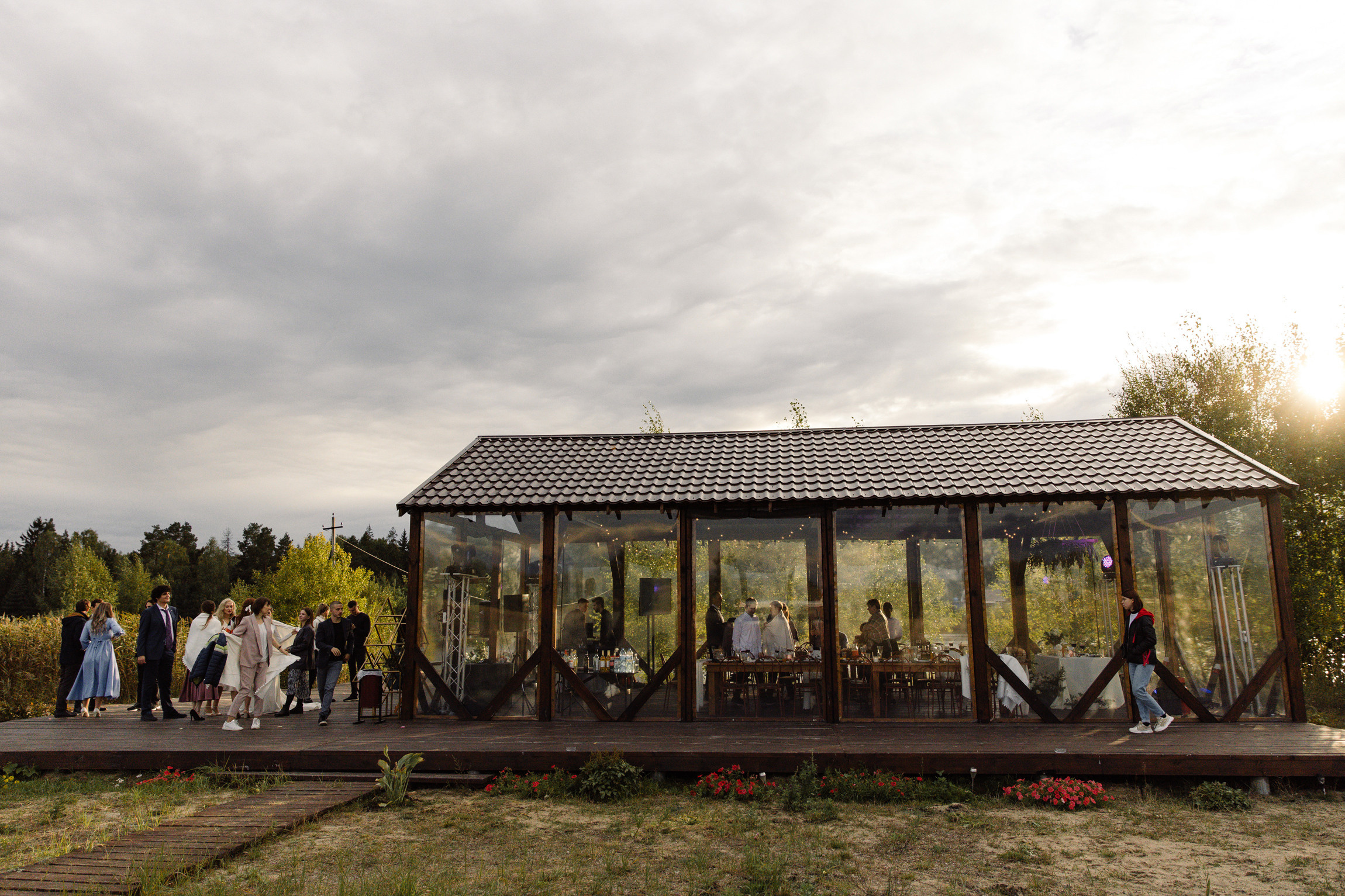 Единение с природой. Свадебный день Кати и Саши