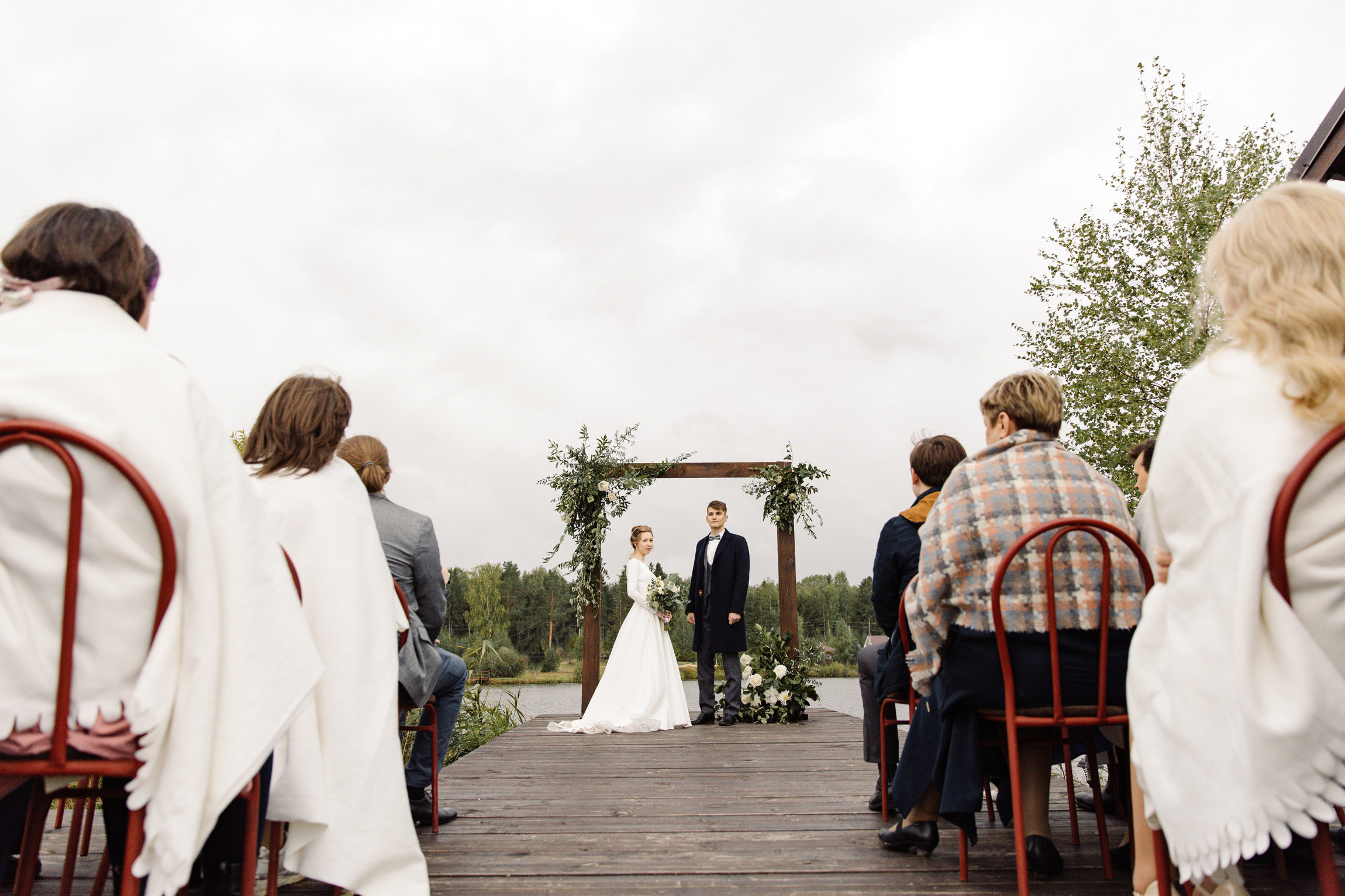 Единение с природой. Свадебный день Кати и Саши
