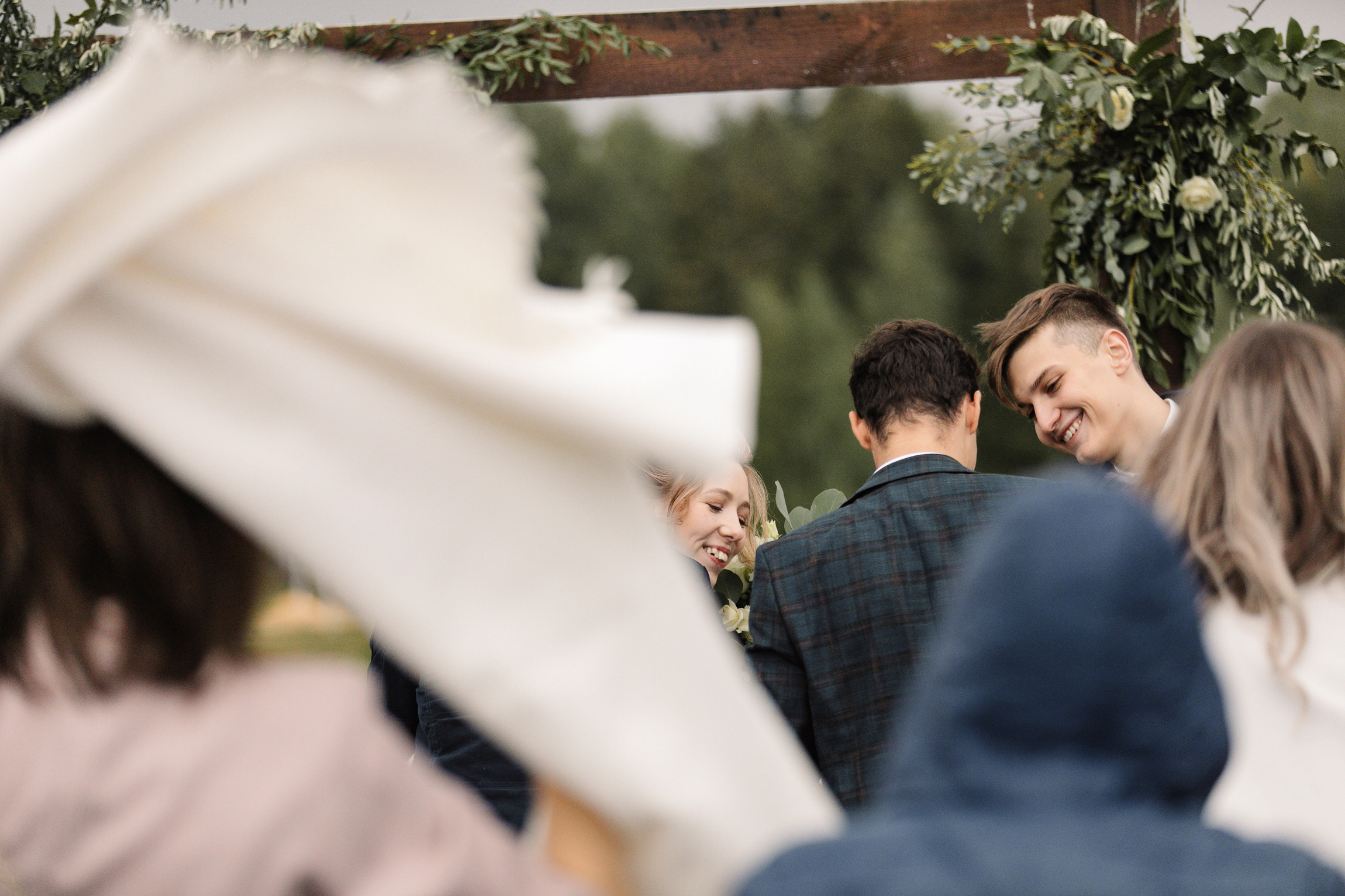 Единение с природой. Свадебный день Кати и Саши