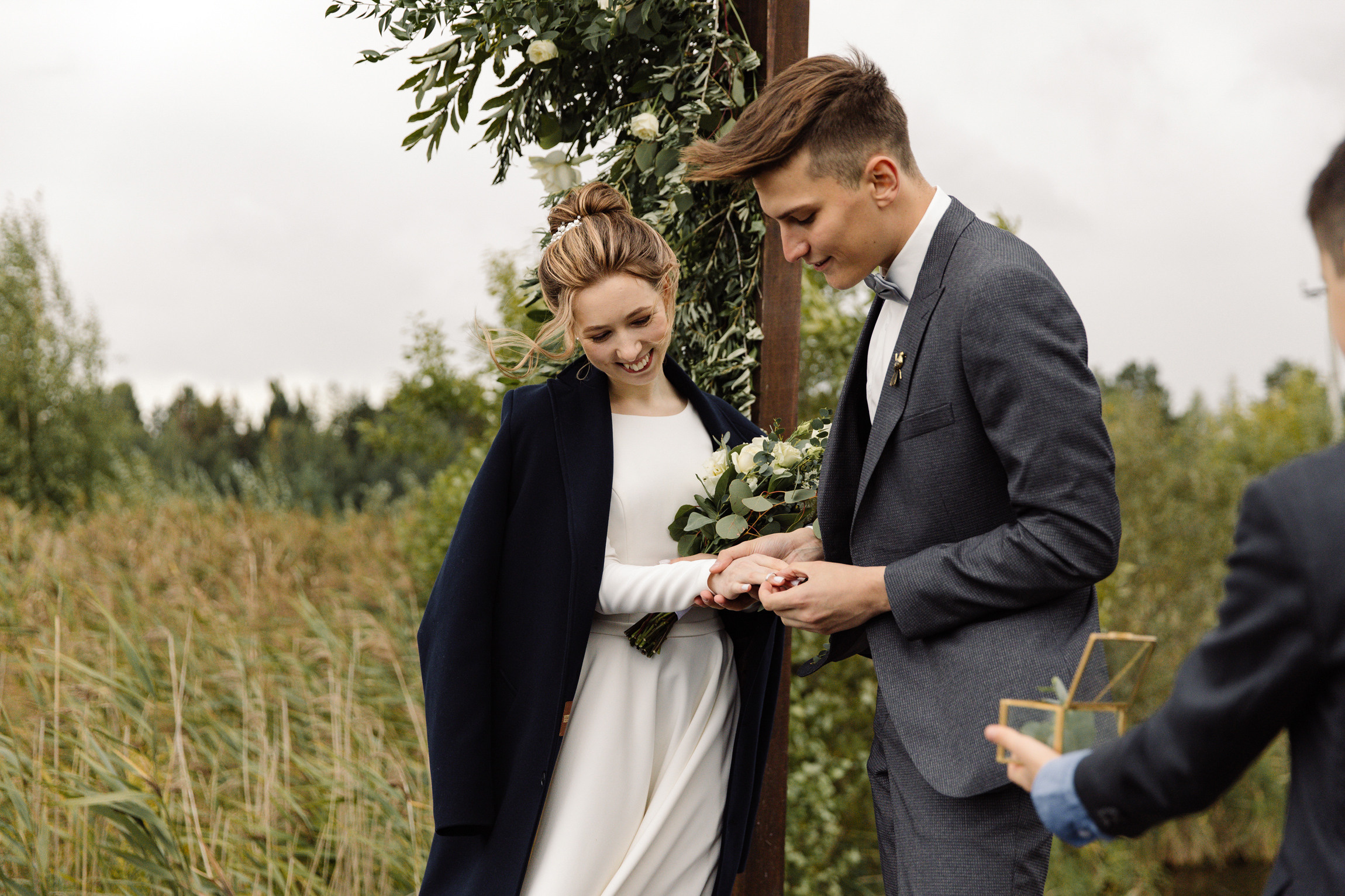 Единение с природой. Свадебный день Кати и Саши