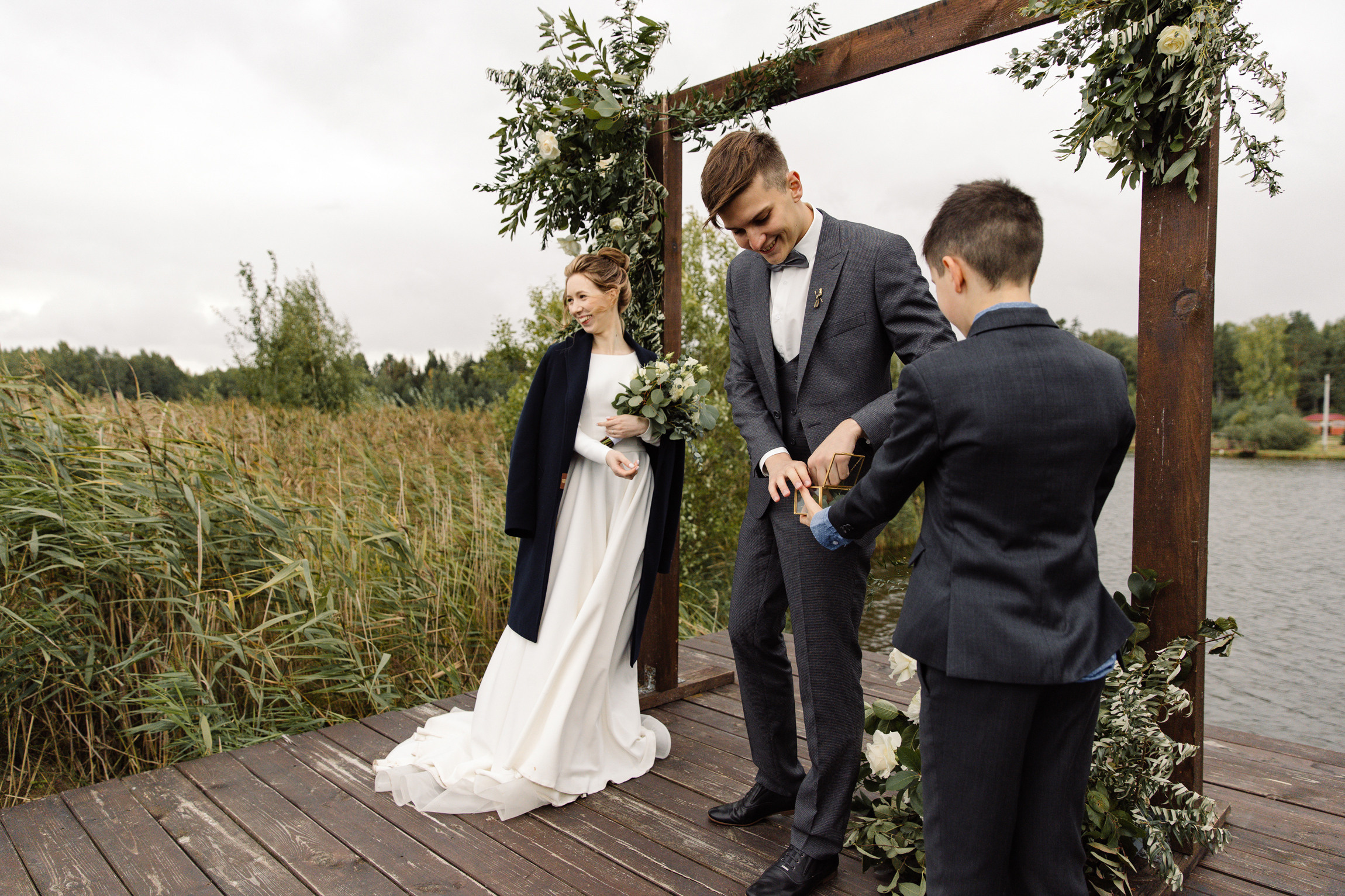 Единение с природой. Свадебный день Кати и Саши