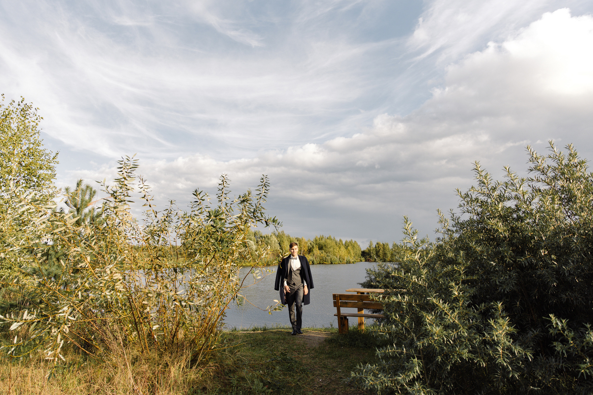 Единение с природой. Свадебный день Кати и Саши