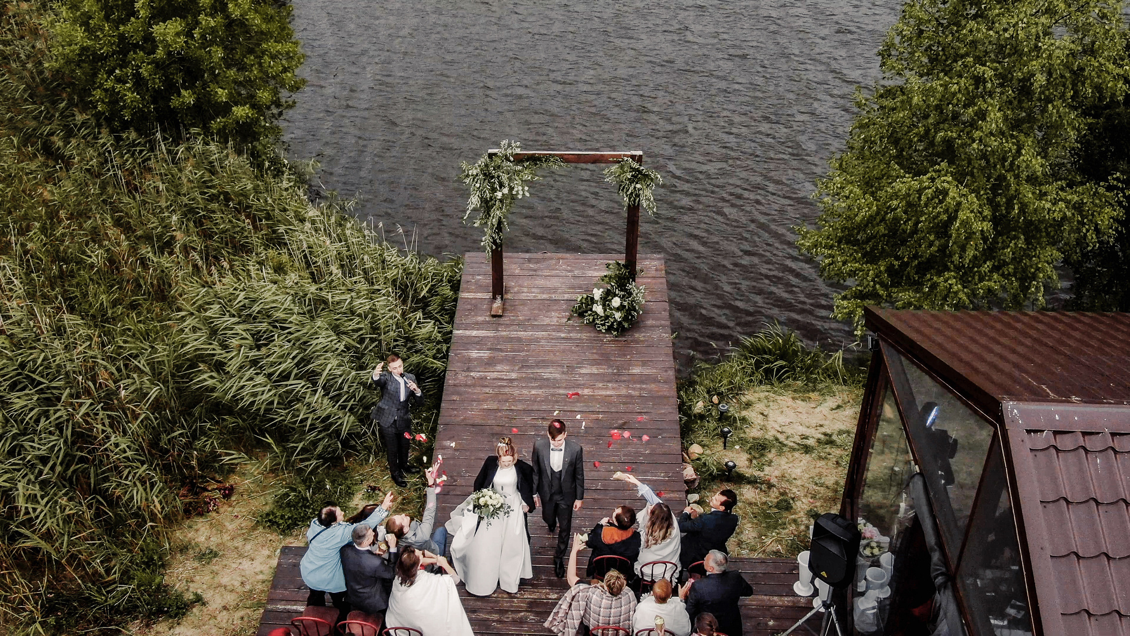 Единение с природой. Свадебный день Кати и Саши