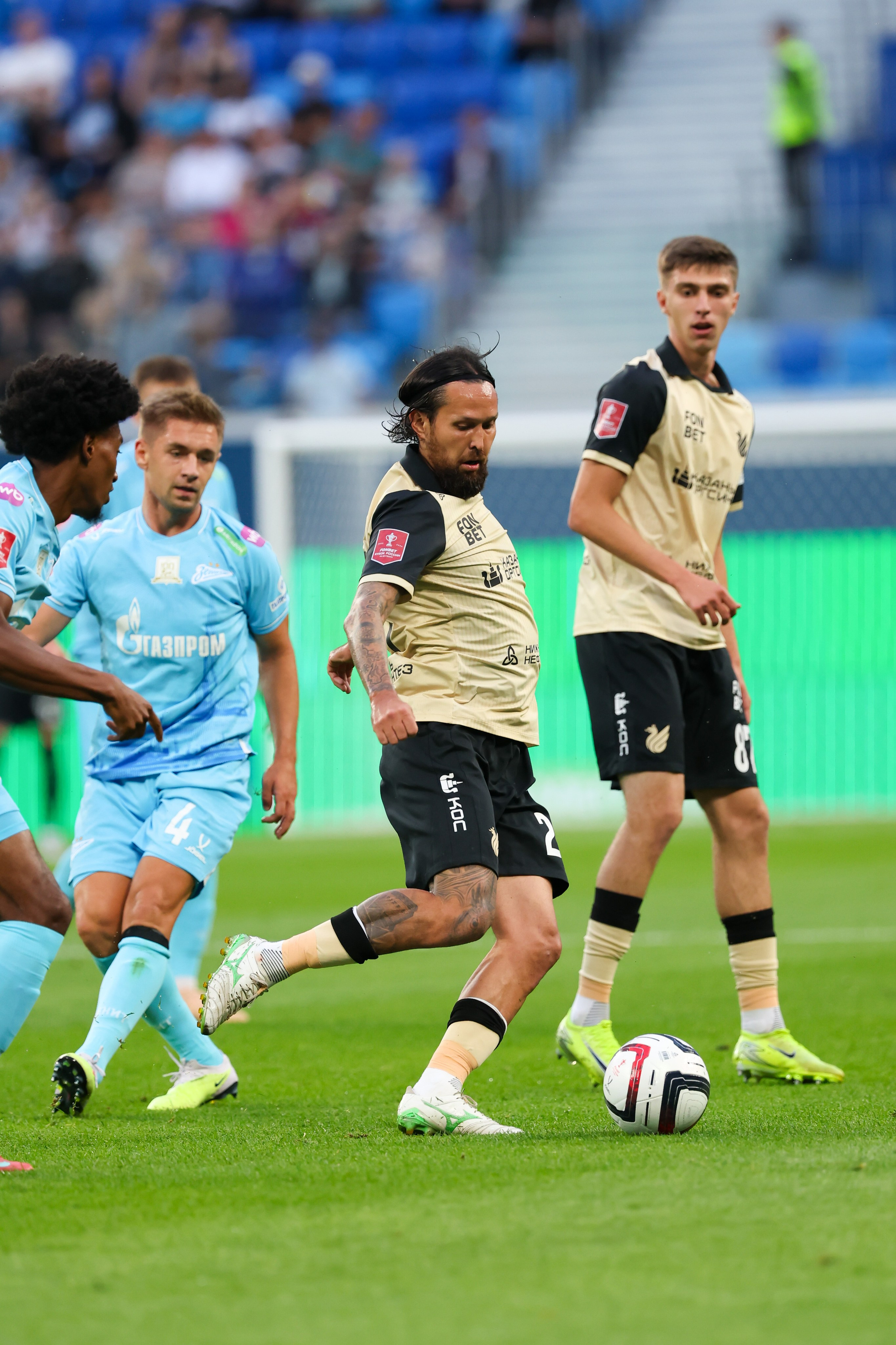 ФК Зенит — ФК Рубин Кубок России 2025/26 12.08.2025. Спортивный и репортажный фотограф Антон Тереханов