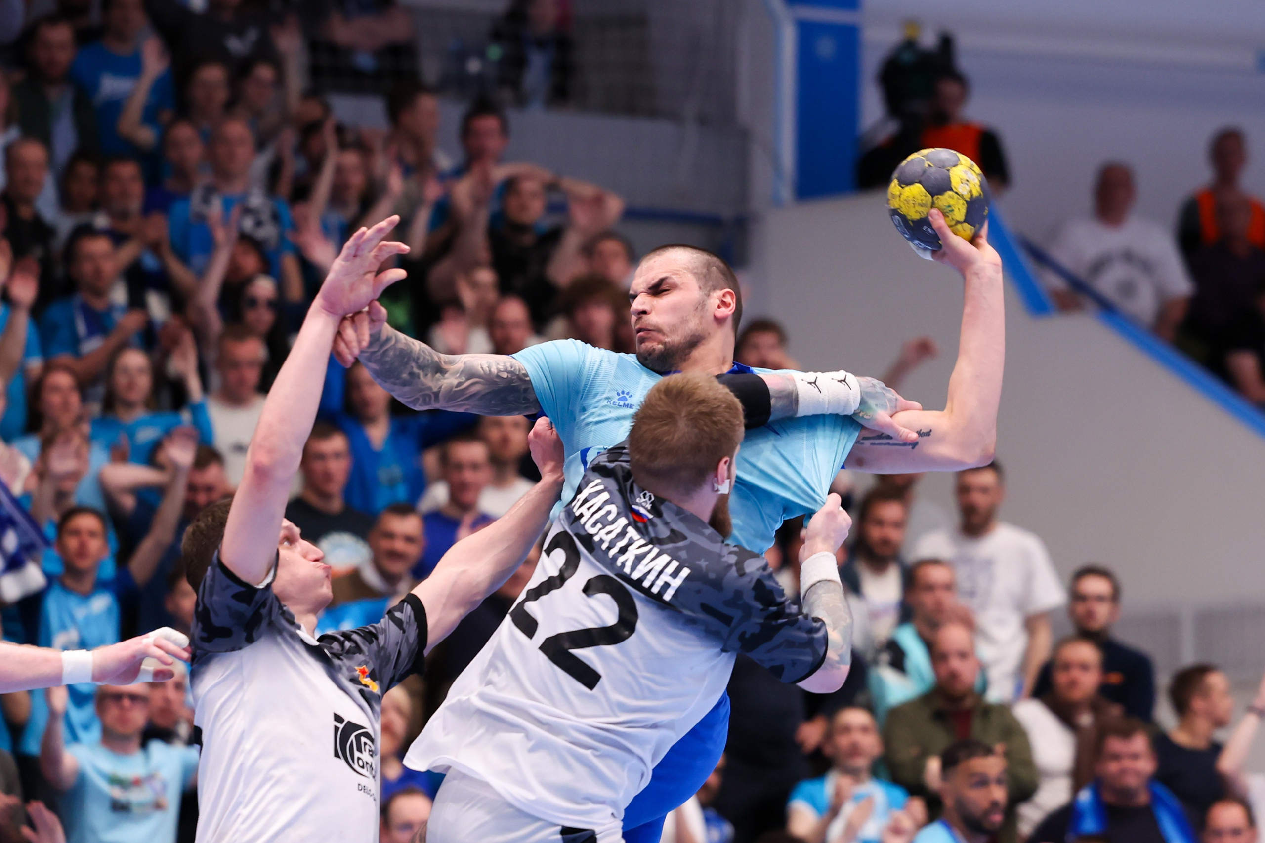 ГК Зенит — ГК ЦСКА финал ЧР2024/25 3 игра 28.05.2025. Спортивный и репортажный фотограф Антон Тереханов