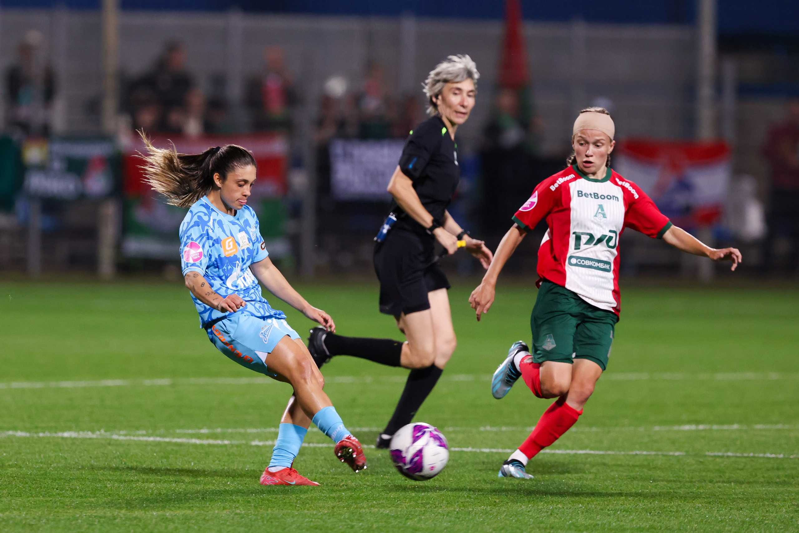 ЖФК «Зенит» — ЖФК «Локомотив» Москва Winline Кубок России 13.09.2025. Спортивный и репортажный фотограф Антон Тереханов