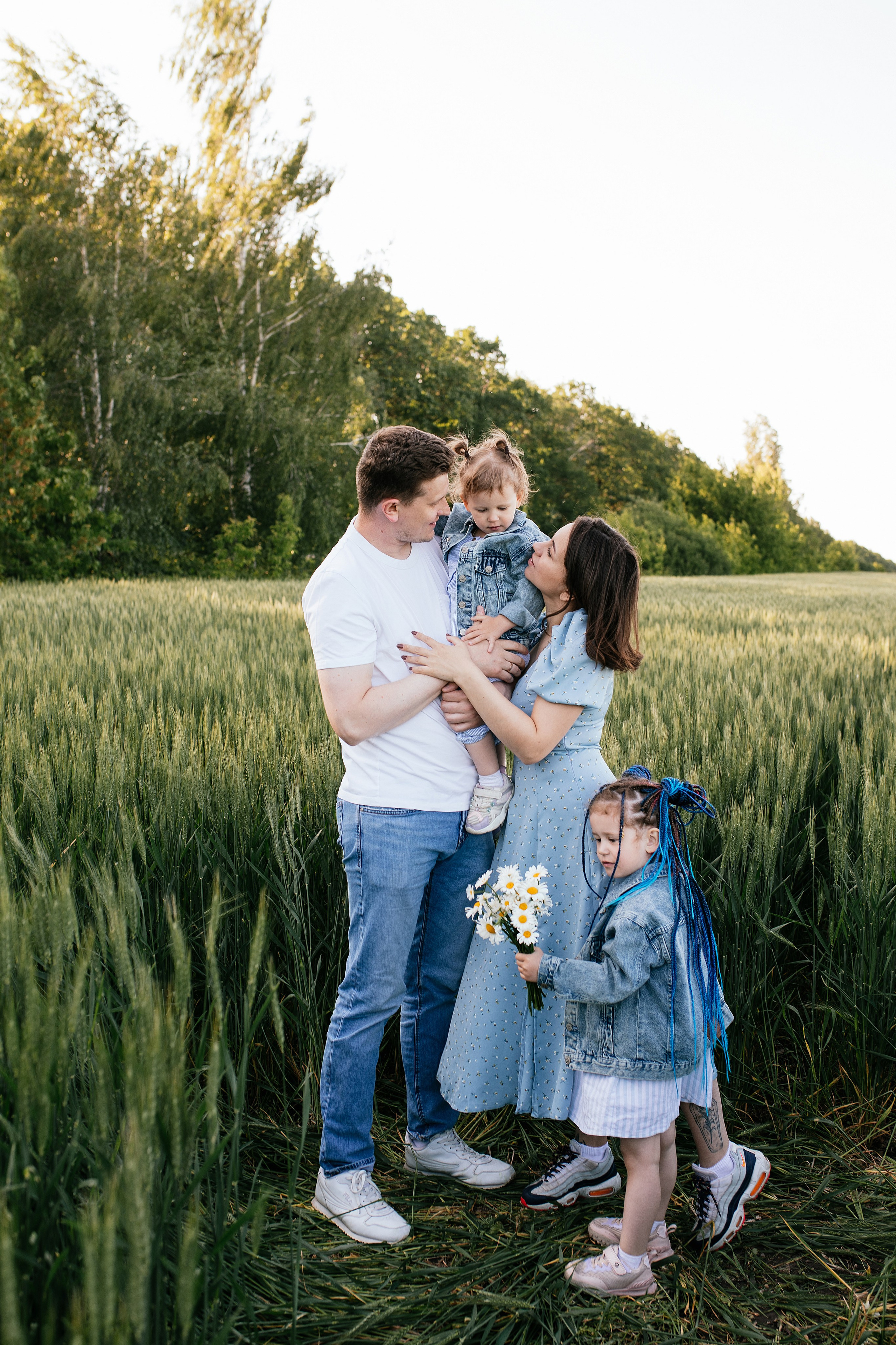 Вика, Коля, Лера и Ева. Свадебный, семейный фотограф в Рязани Лена Брант
