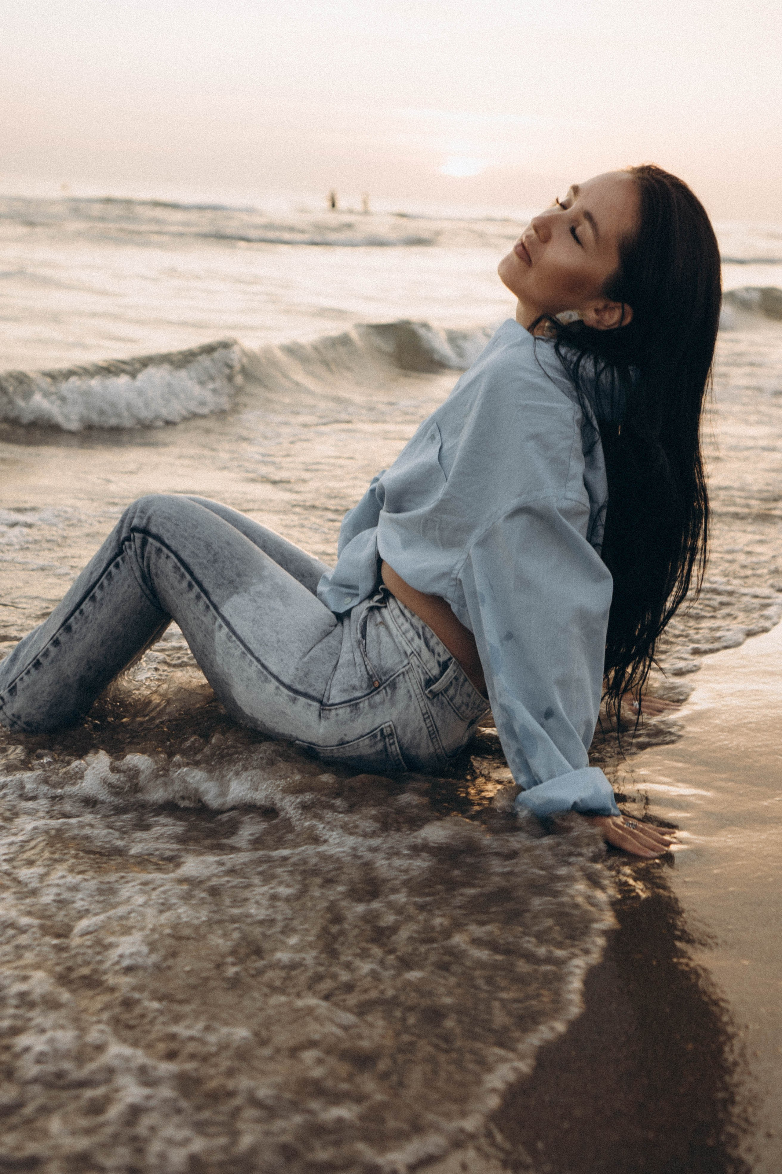 Июльский вечер на берегу черного моря. Профессиональный фотограф, Санкт-Петербург — Виктория Богомолова