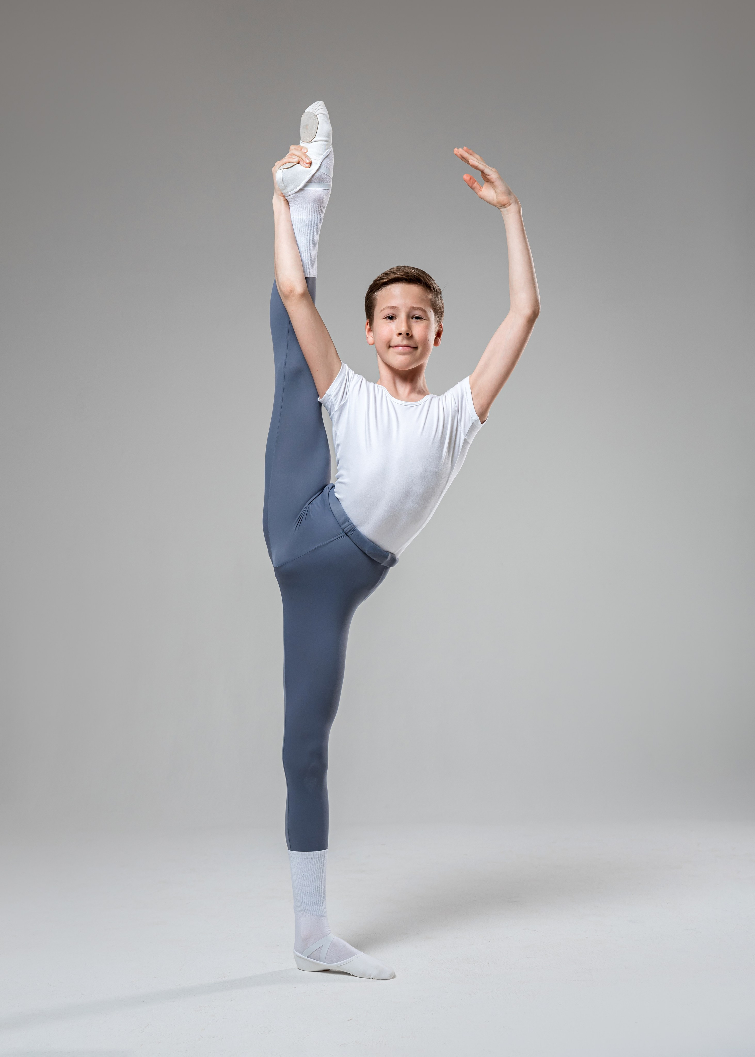 Балетная съёмка на белой циклораме и фонах. Балетный фотограф Алина Ханько — Душа Балета