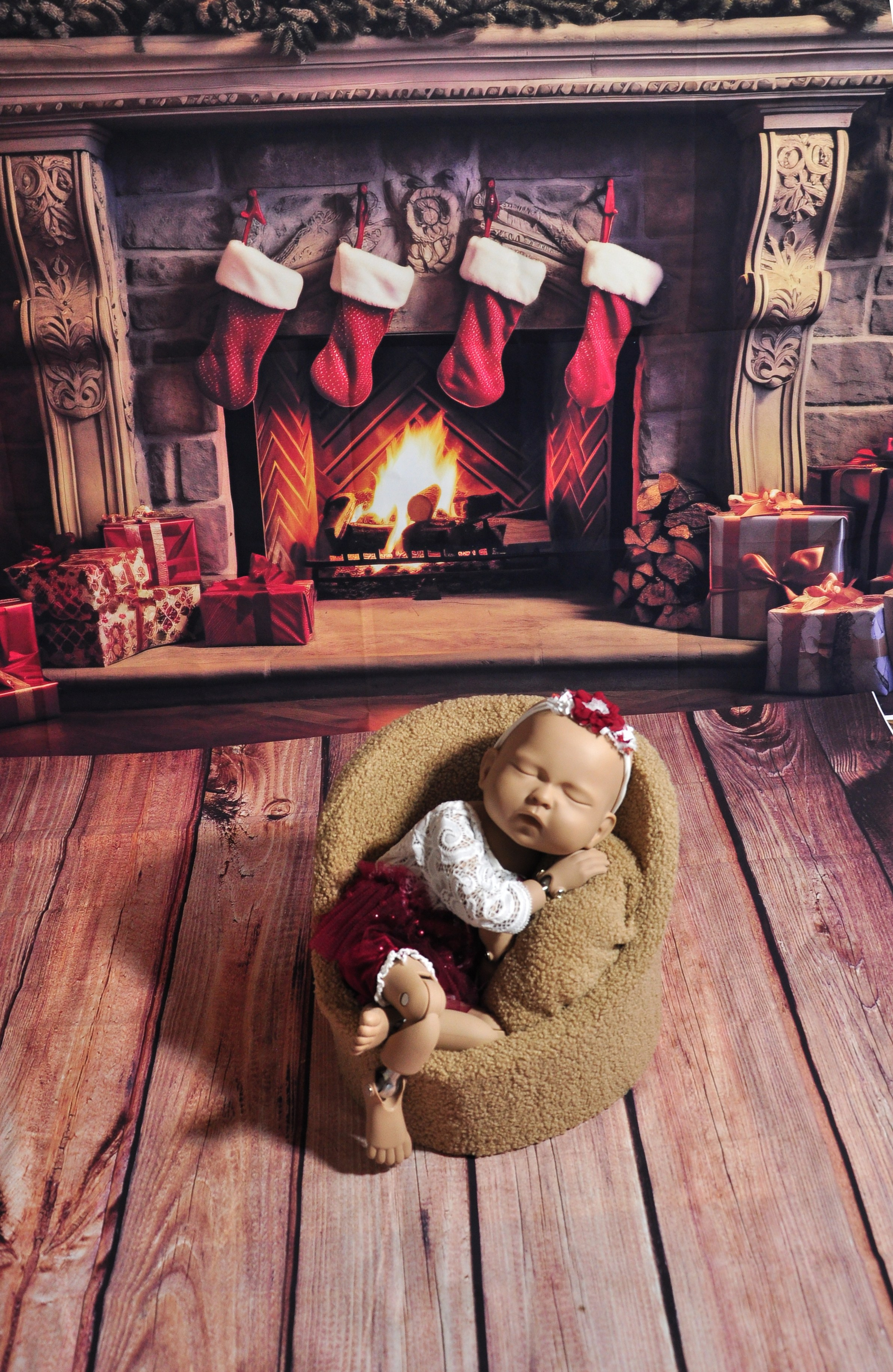 Новогодние образы. Newborn42.ru Фотограф новорожденных  г. Кемерово Агафонова Жанна