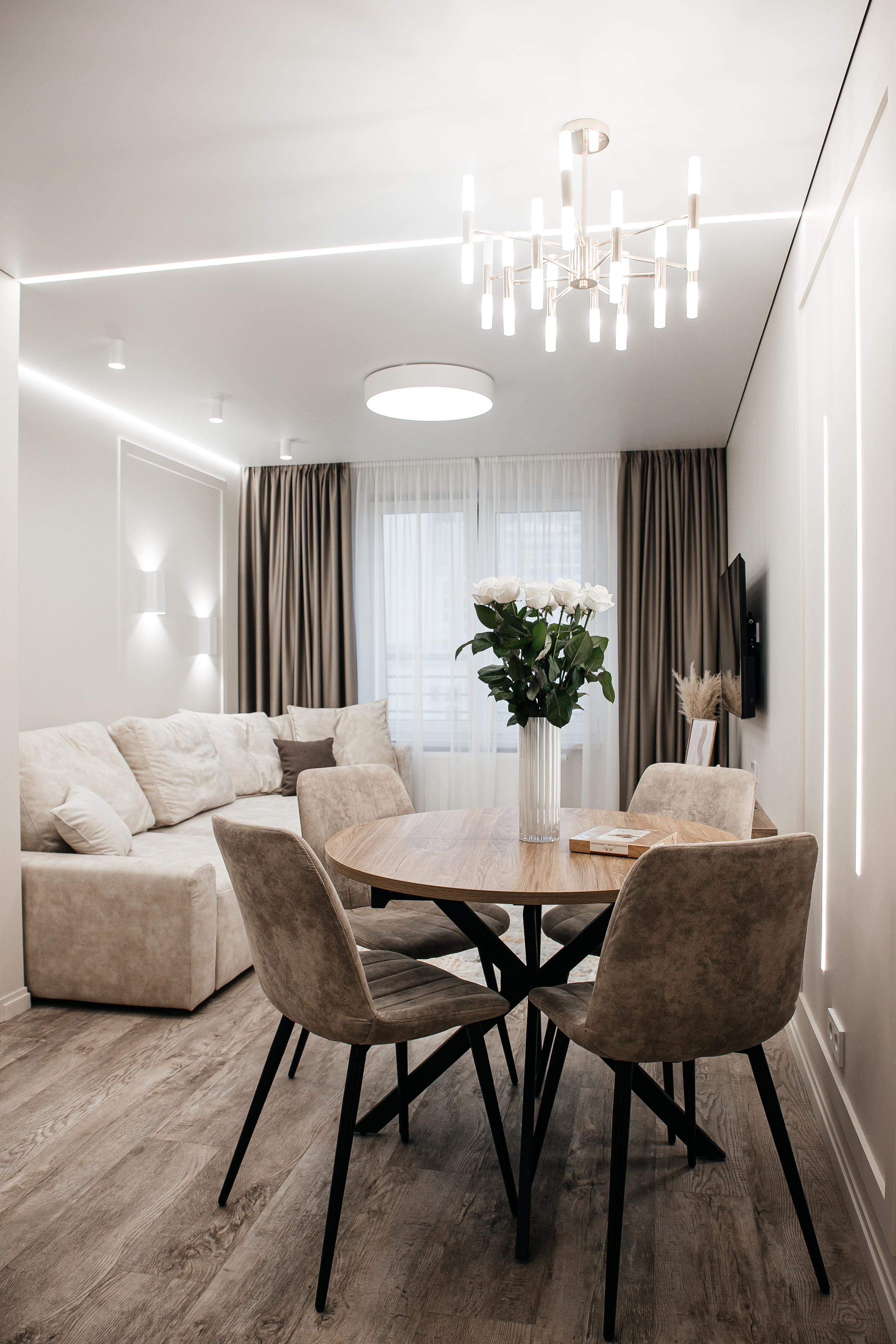 Квартира в портфолио дизайнеру. Фотограф Денис Лесковский (Тюмень)