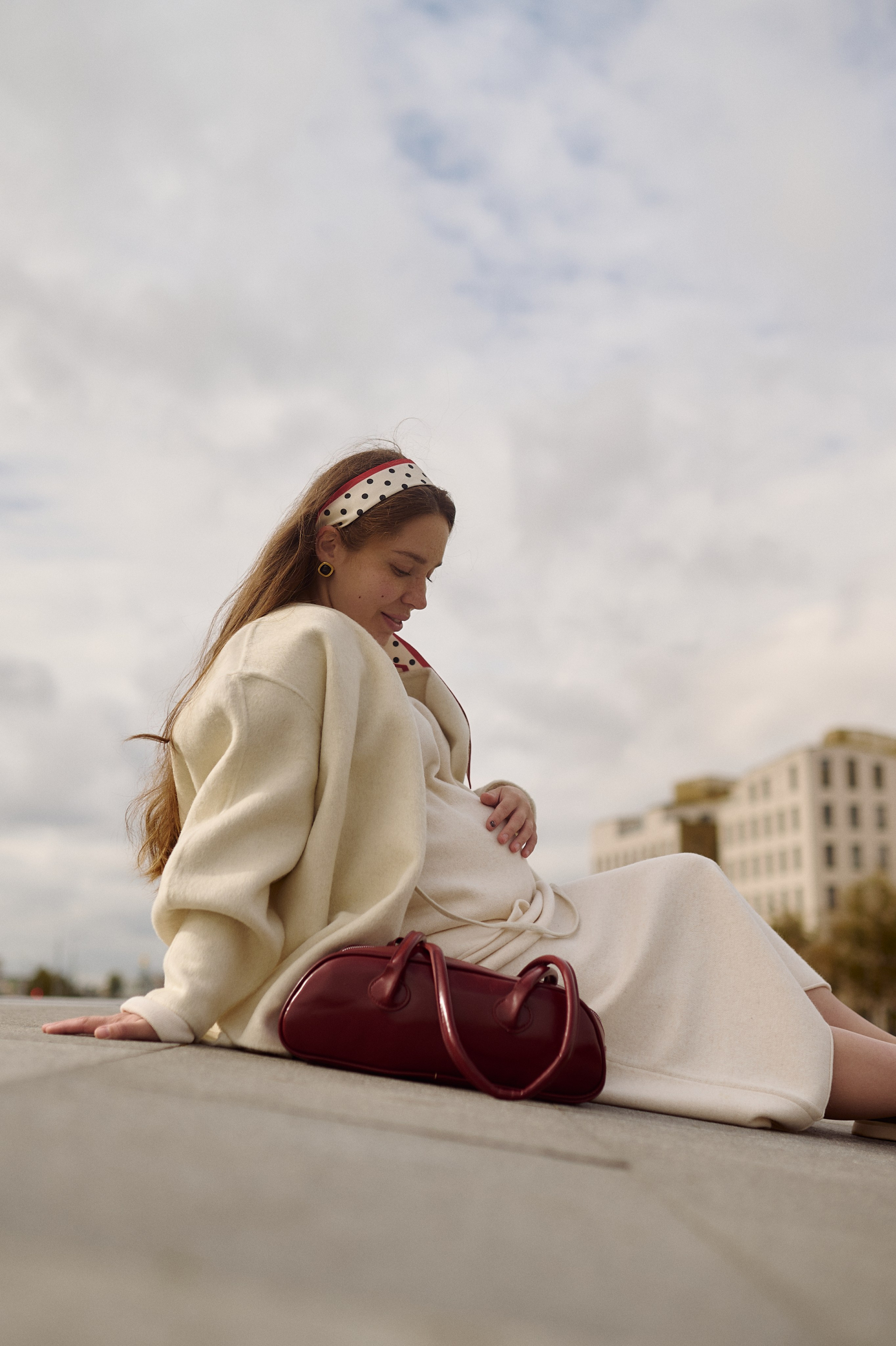 Оля на прогулке по городу. Семейный и свадебный lifestyle-фотограф в Москве Мария Петрова