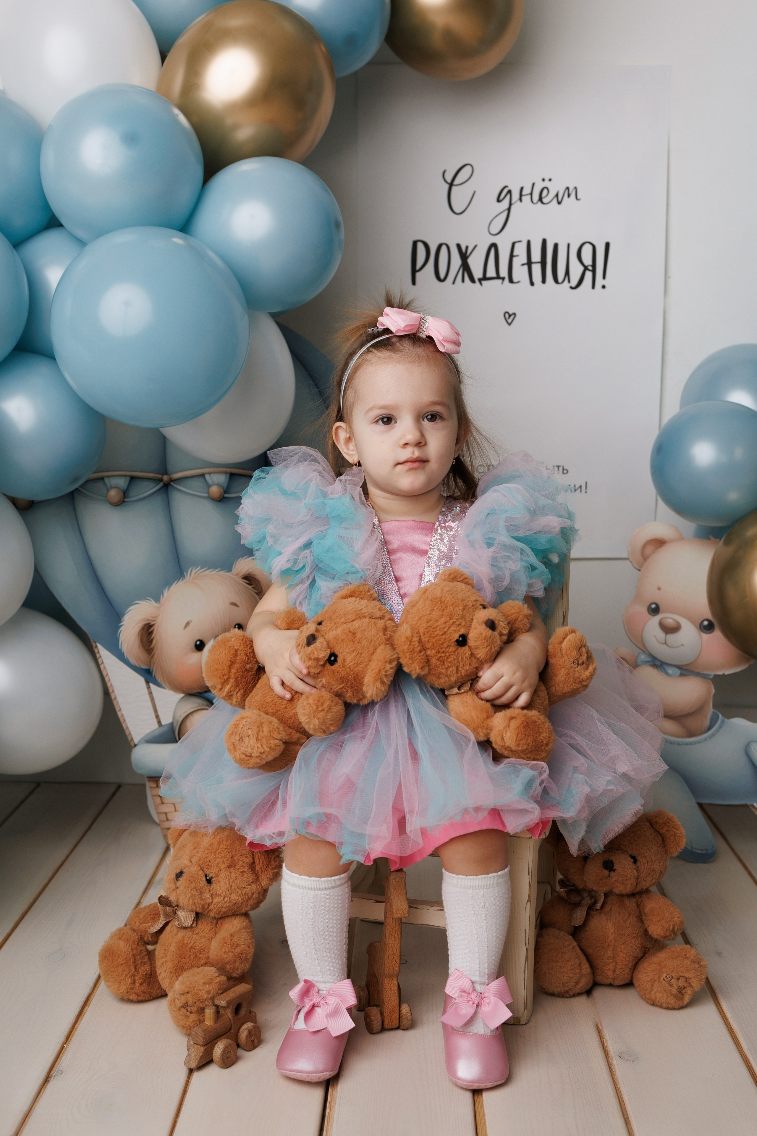Ксюше 2 годика. Фотограф новорожденный малышей Новосибирск