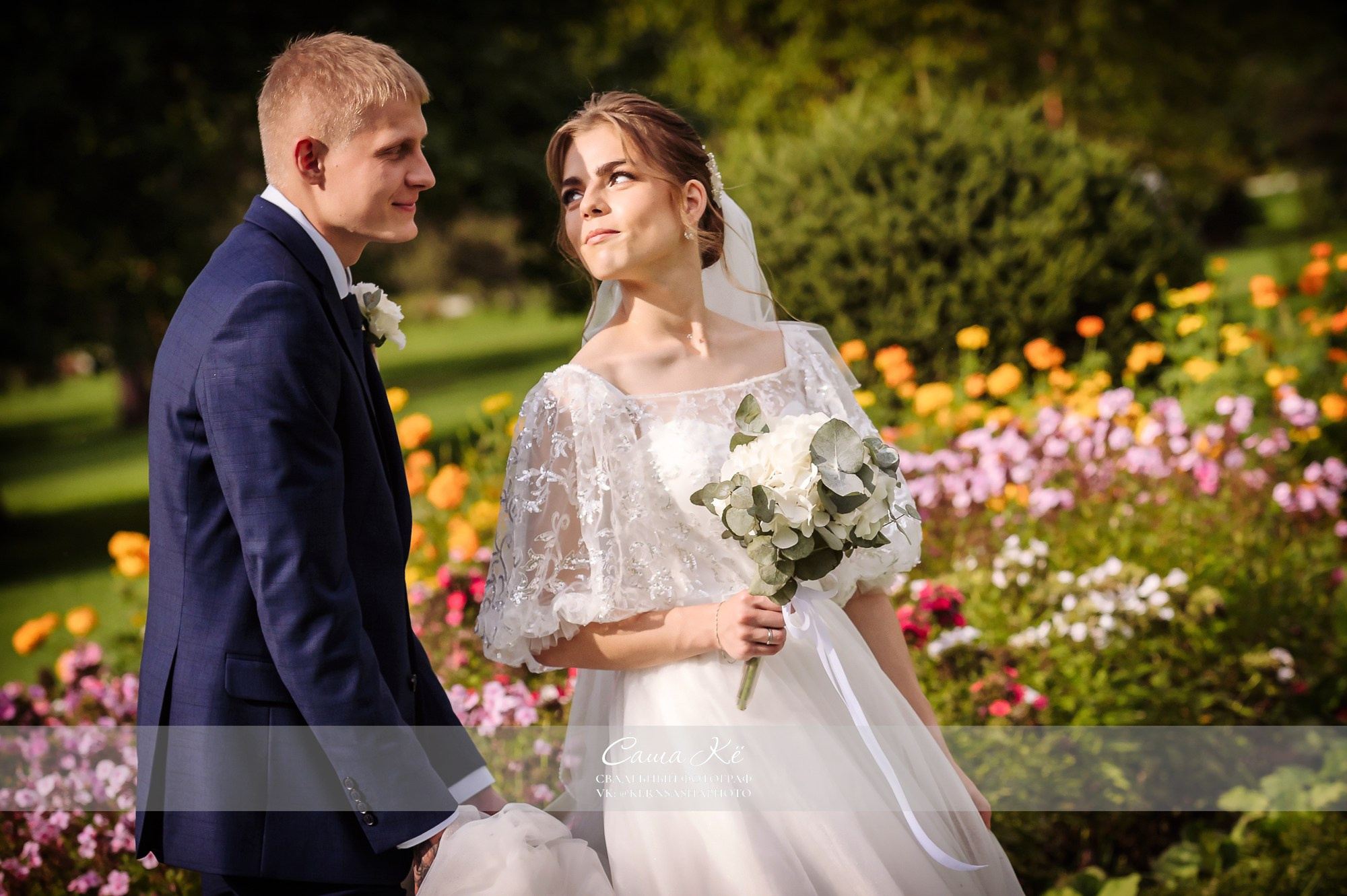 Свадебная фотосессия A&B в Ботаническом саду Академгородка. Свадебный, семейный и event фотограф в Новосибирске и Новосибирской области Саша Кё