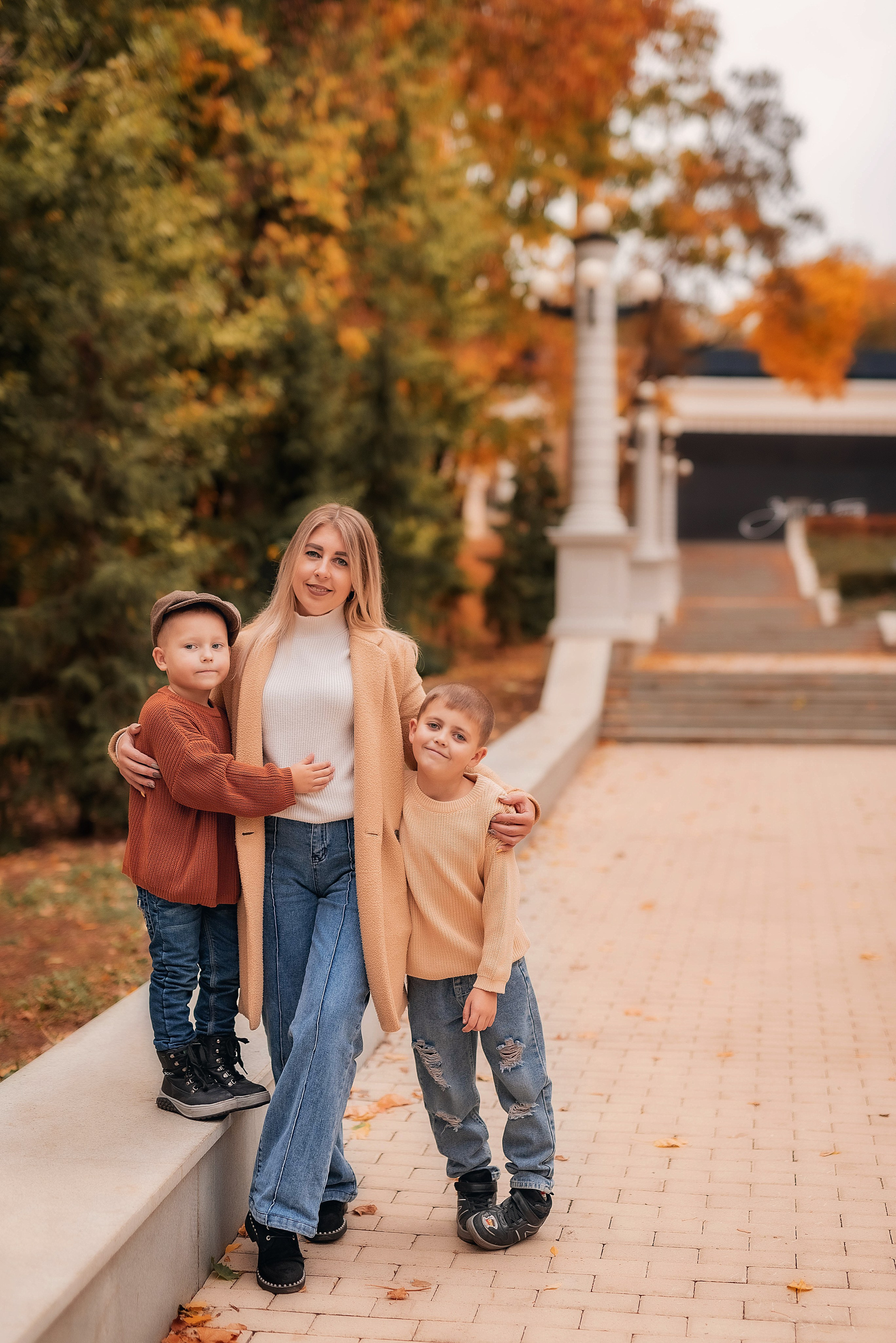 Семейная фотосессия в парке. Семейный, детский фотограф в Воронеже Анна Никитина