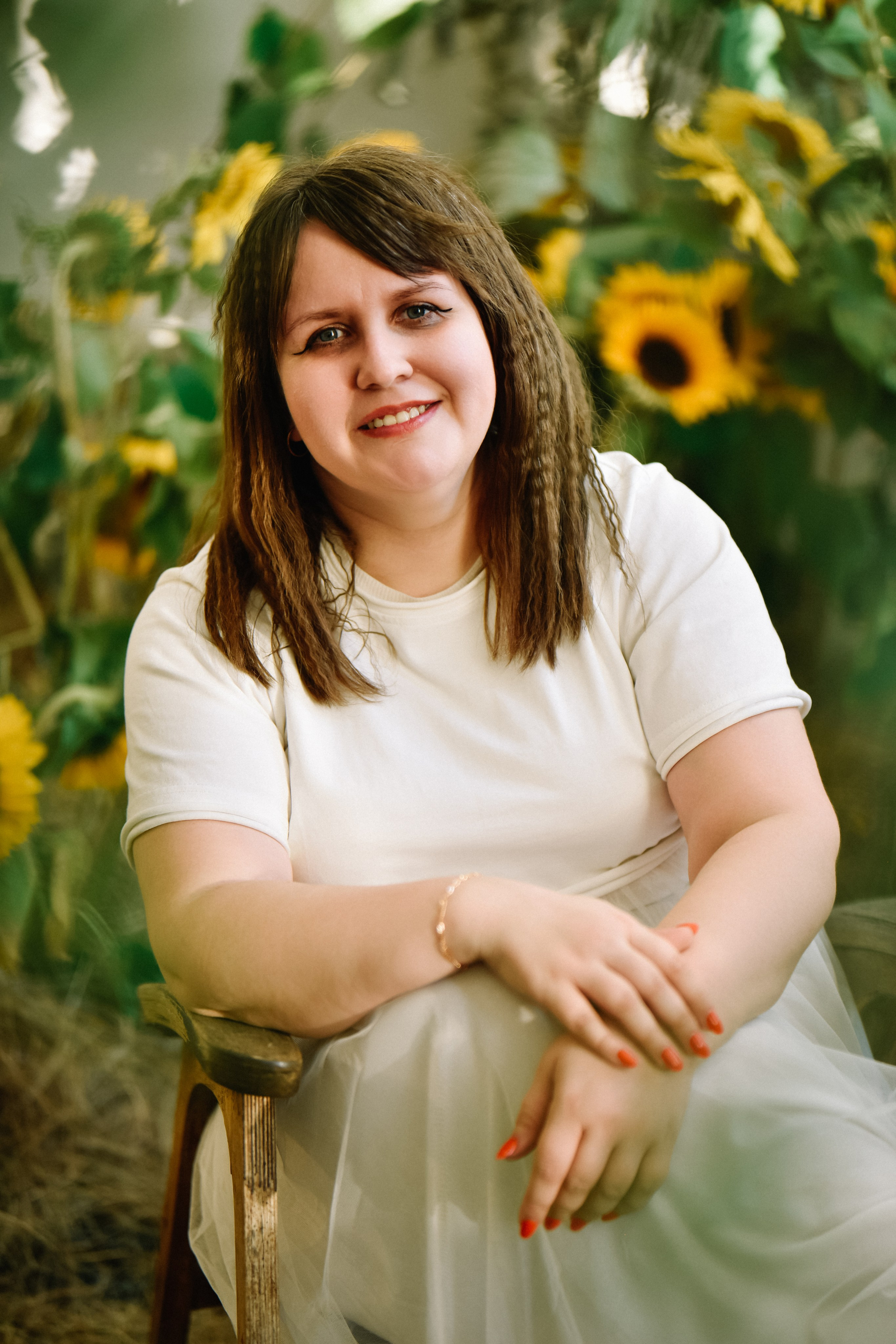 Анна подсолнухи