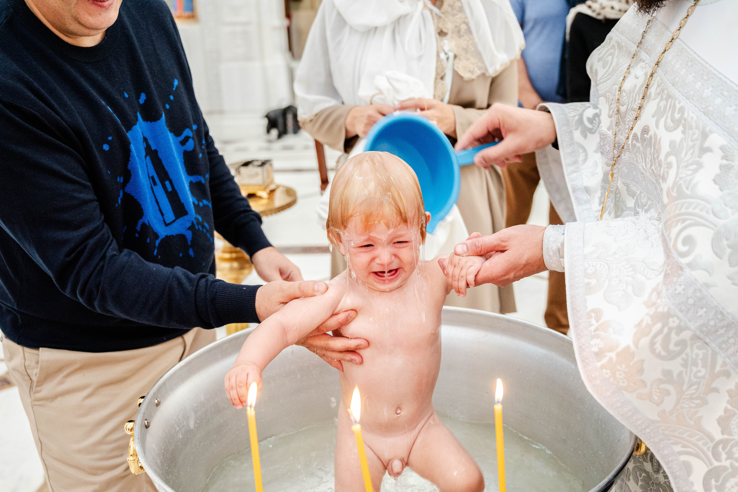 Крещение Олеся. Семейный и детский фотограф Москва