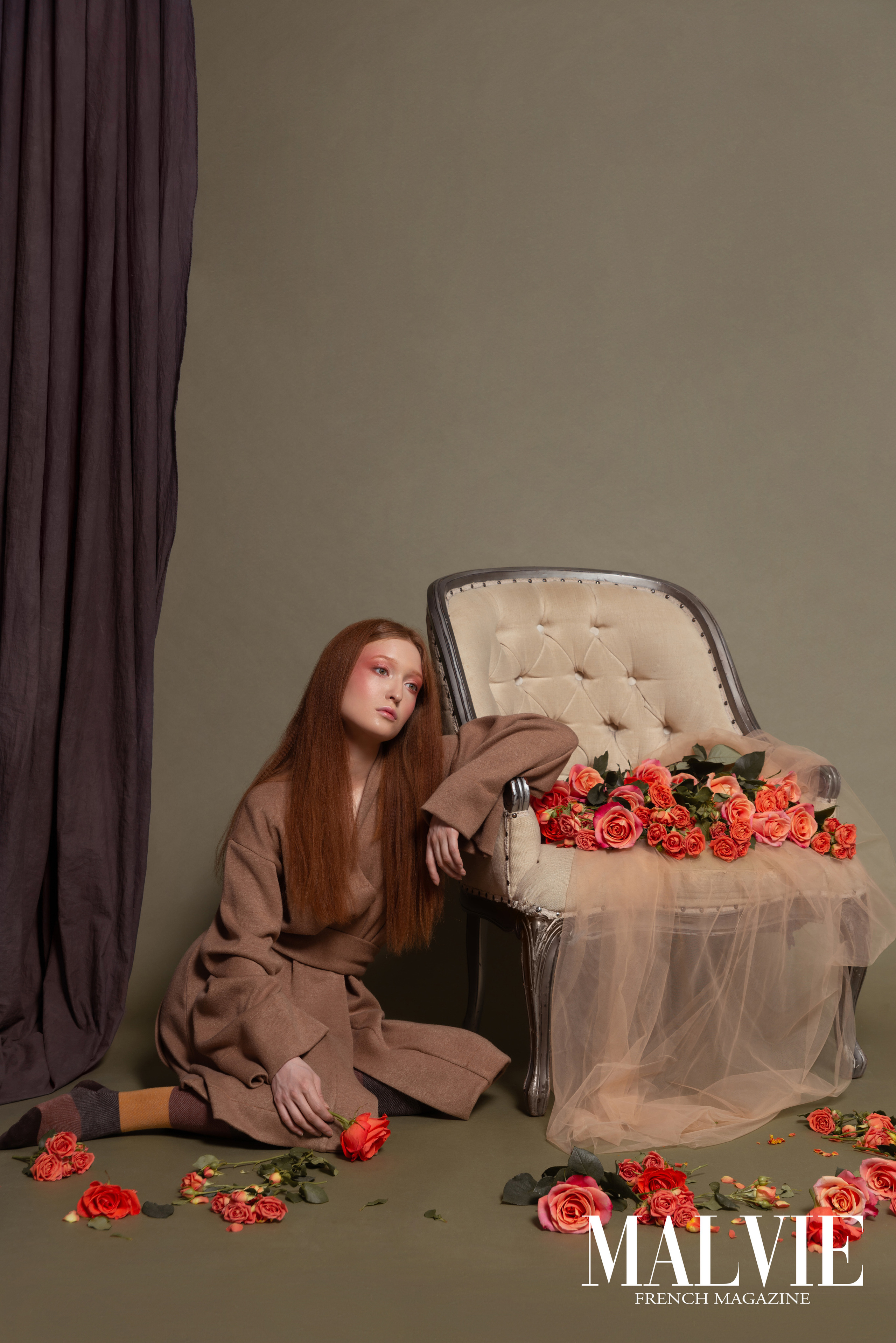 Interview at MALVIE Magazine. Фотограф Любовь Белявцева