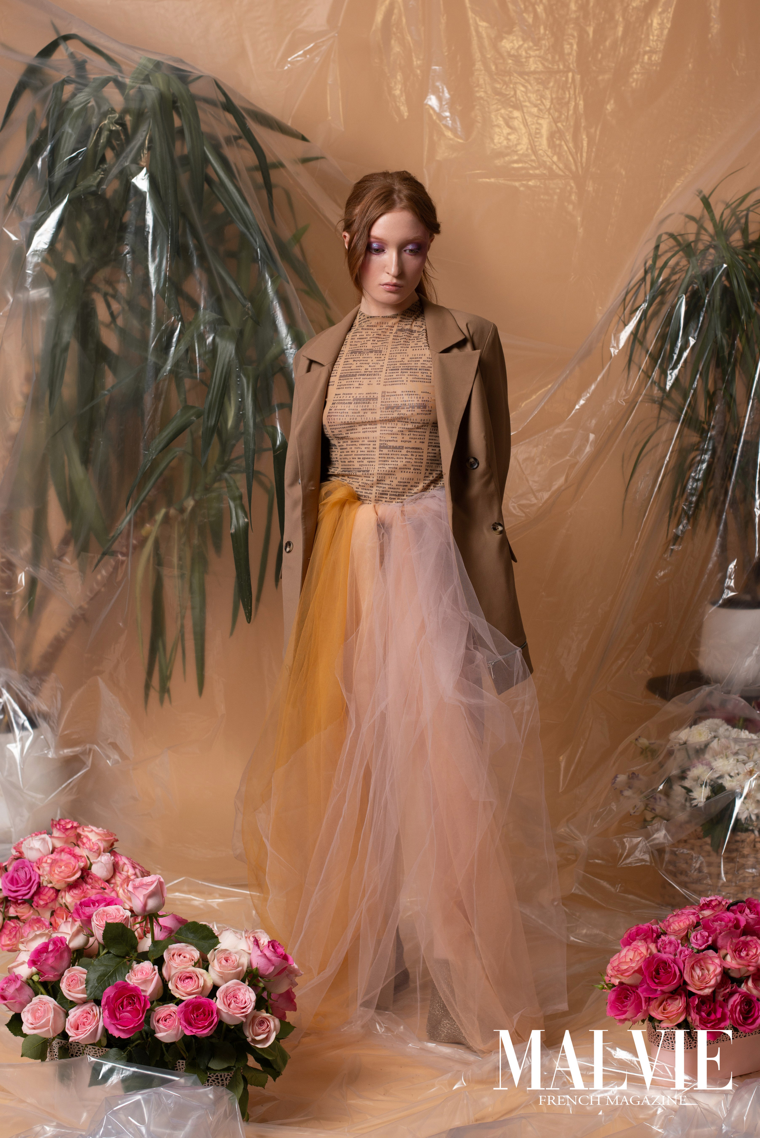 Interview at MALVIE Magazine. Фотограф Любовь Белявцева