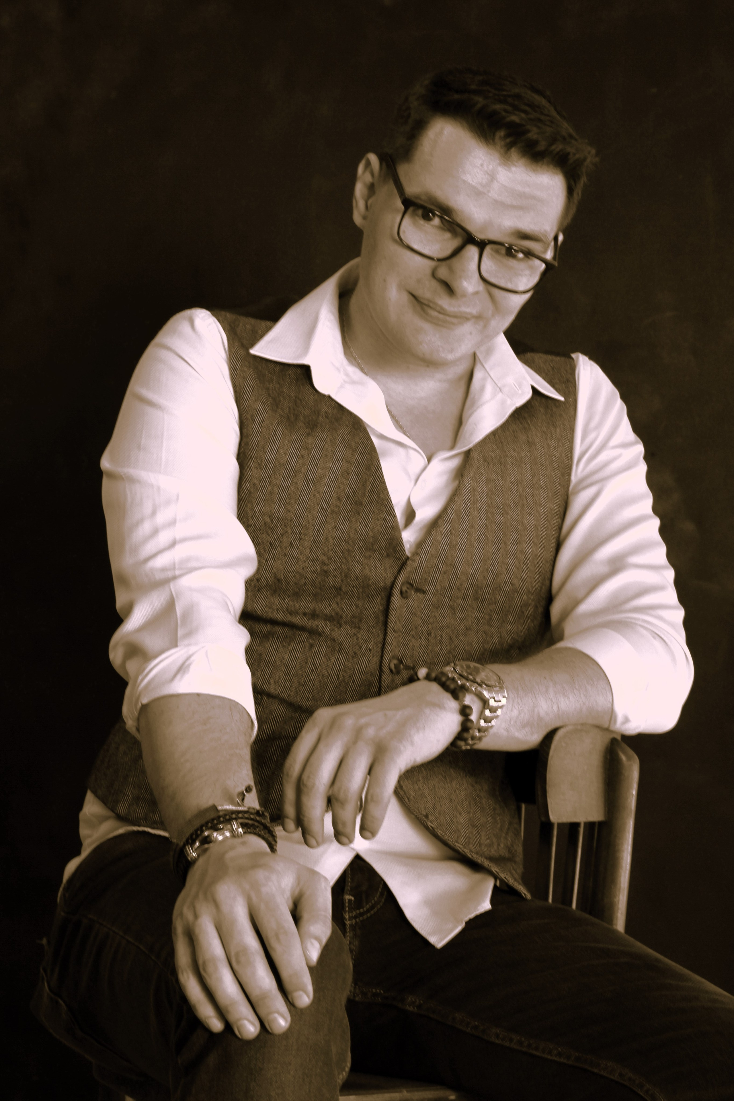 Портрет фотографа Владимира Шевченко. Позитивный контент-фотограф в Санкт-Петербурге Мария Устинова