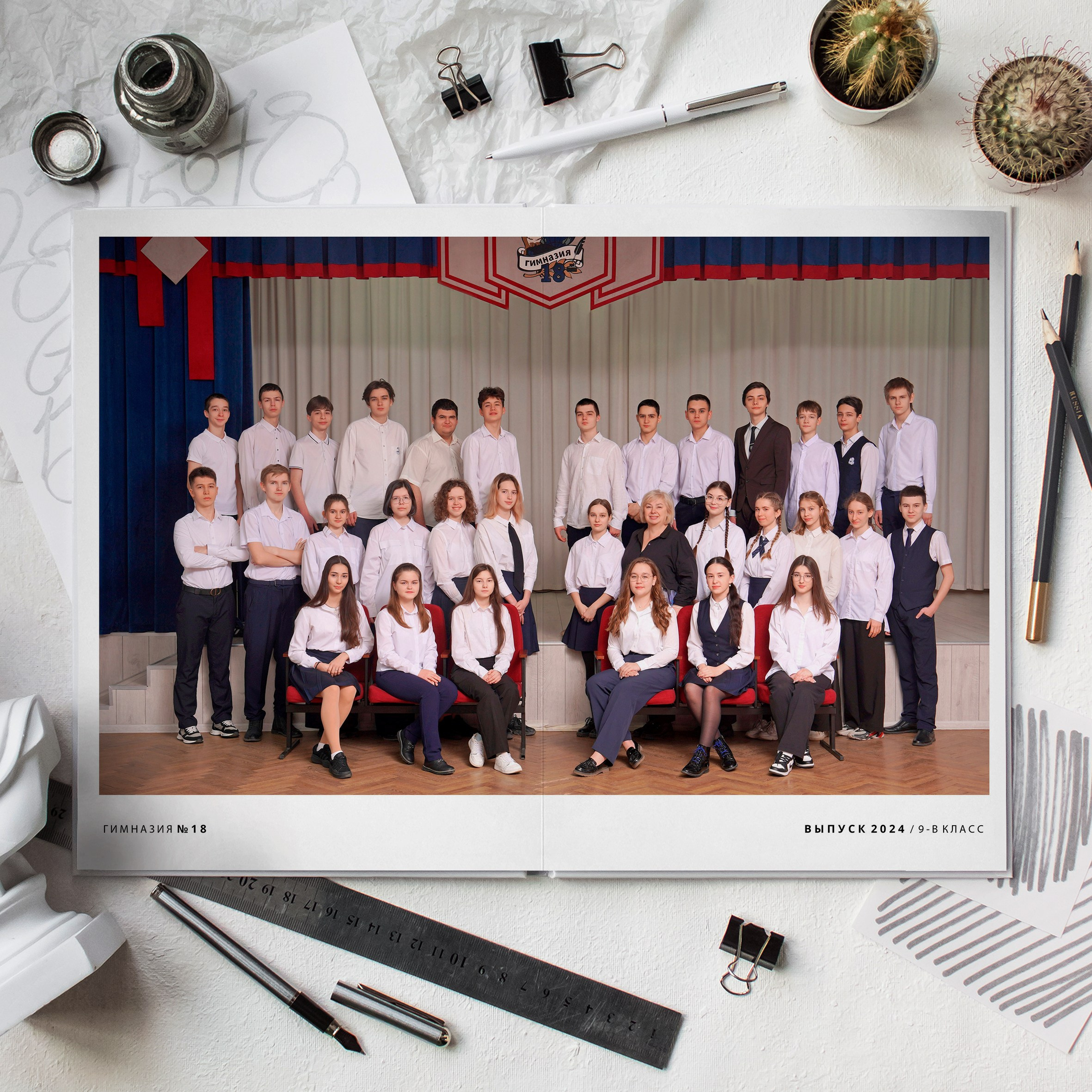 СТАНДАРТ 3300. Красивый выпускной альбом в Краснодаре