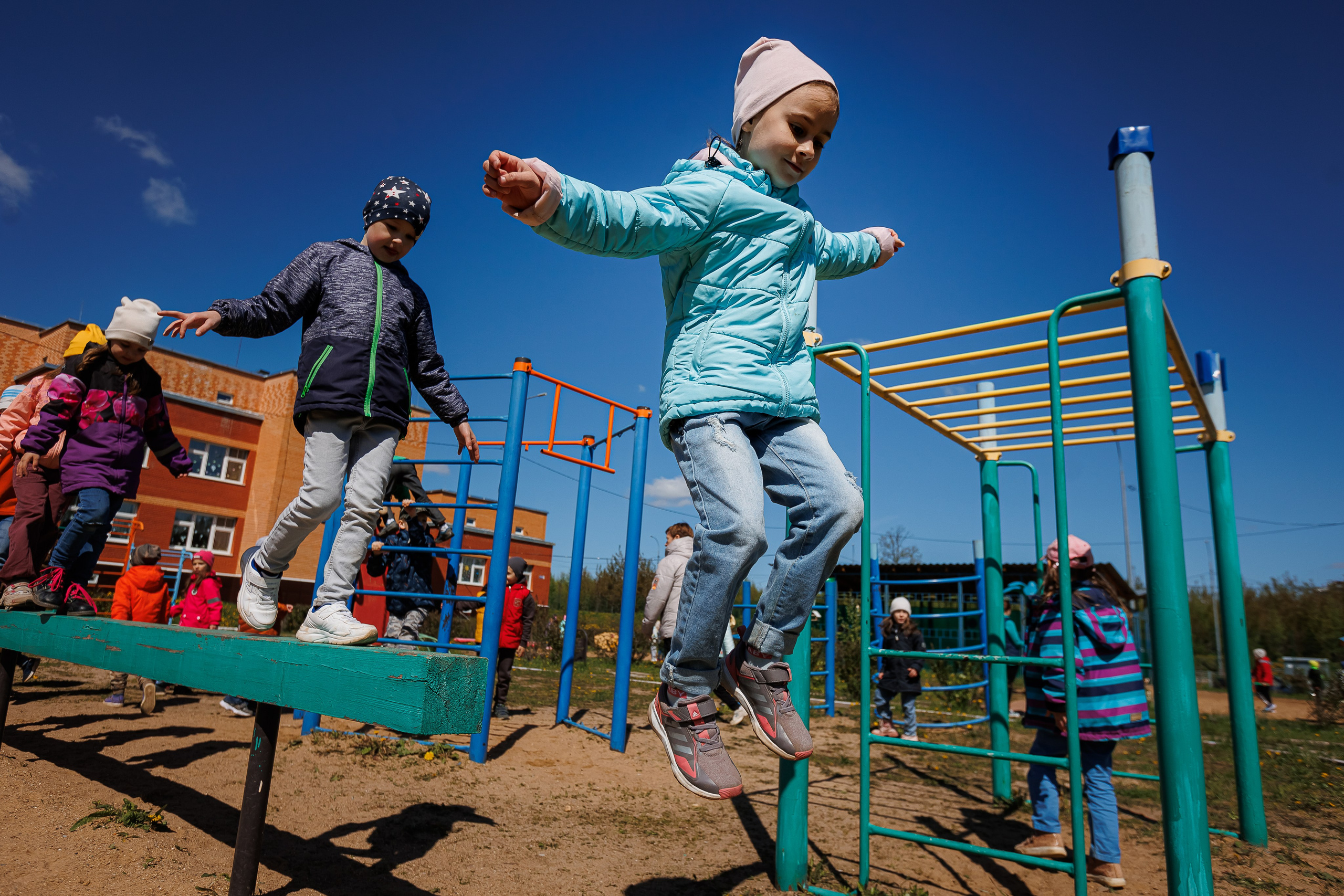День в саду. Семейный и детский фотограф Комина Елена, Власиха, Одинцово