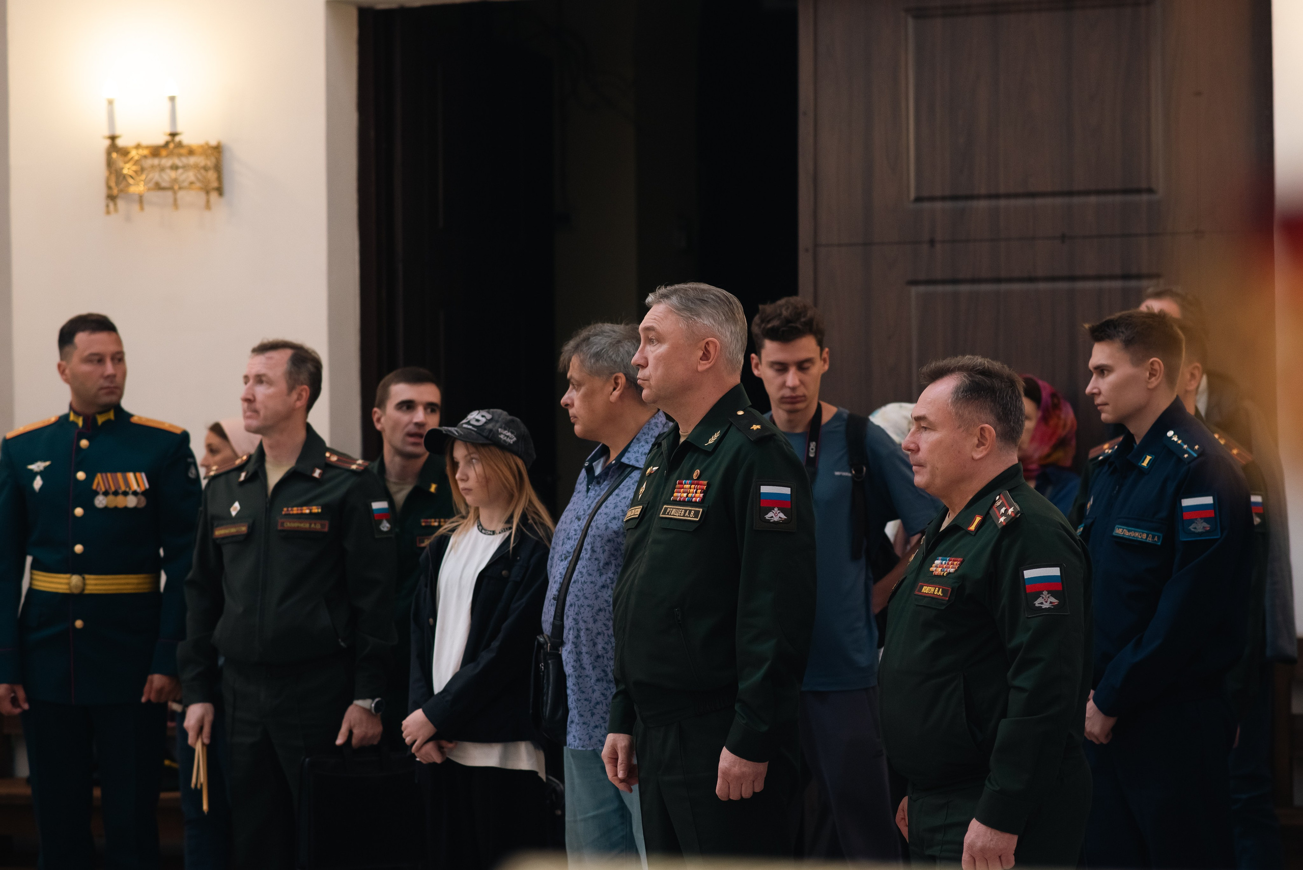 Храм Андрея Боголюбского, служба с участием войск РХБ защиты. Фотограф, визажист. Москва