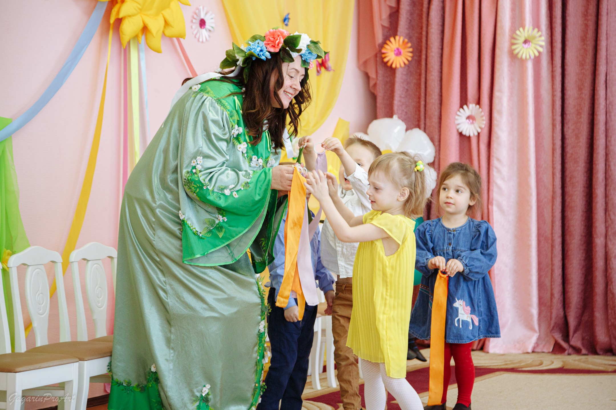 Репортаж в саду на утренник. GagarinProArt