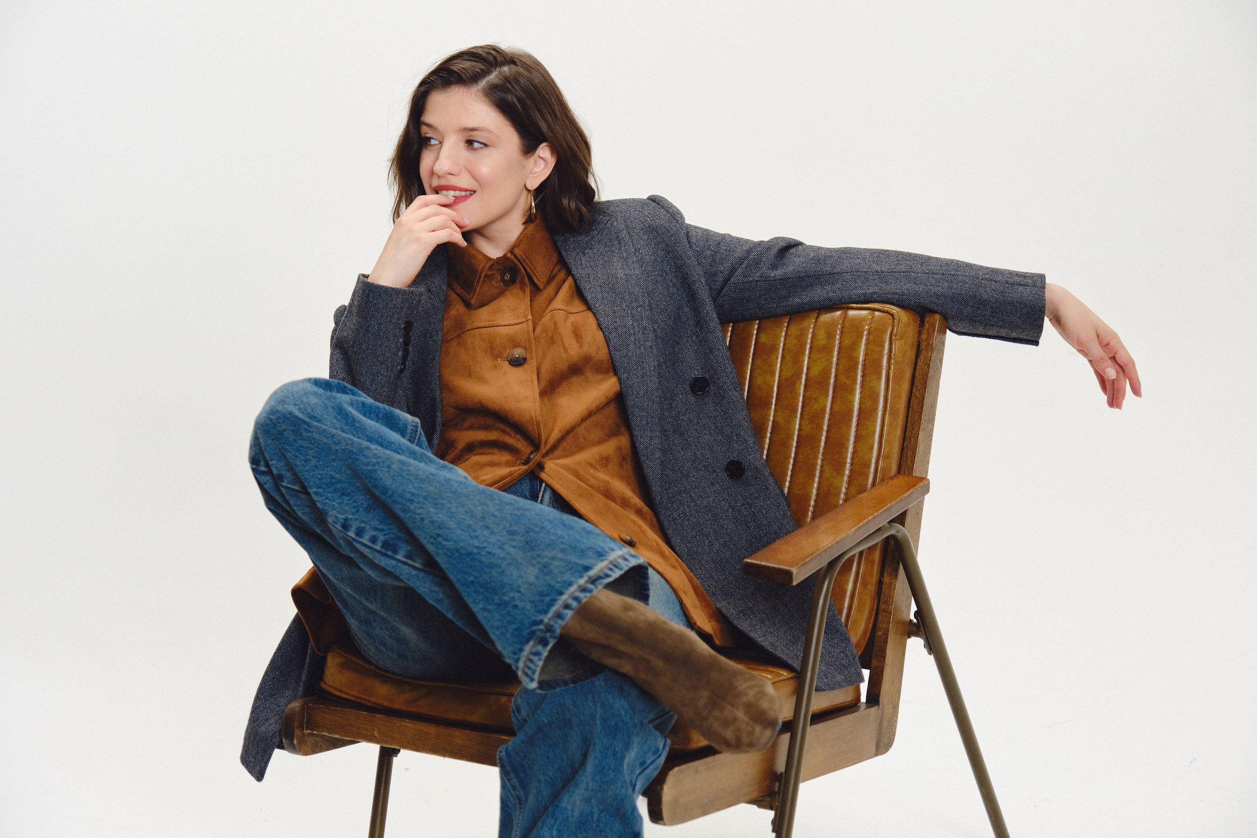 OSTIN x Анна Чиповская FW 25. Портретный и репортажный фотограф в Москве Острикова Анастасия