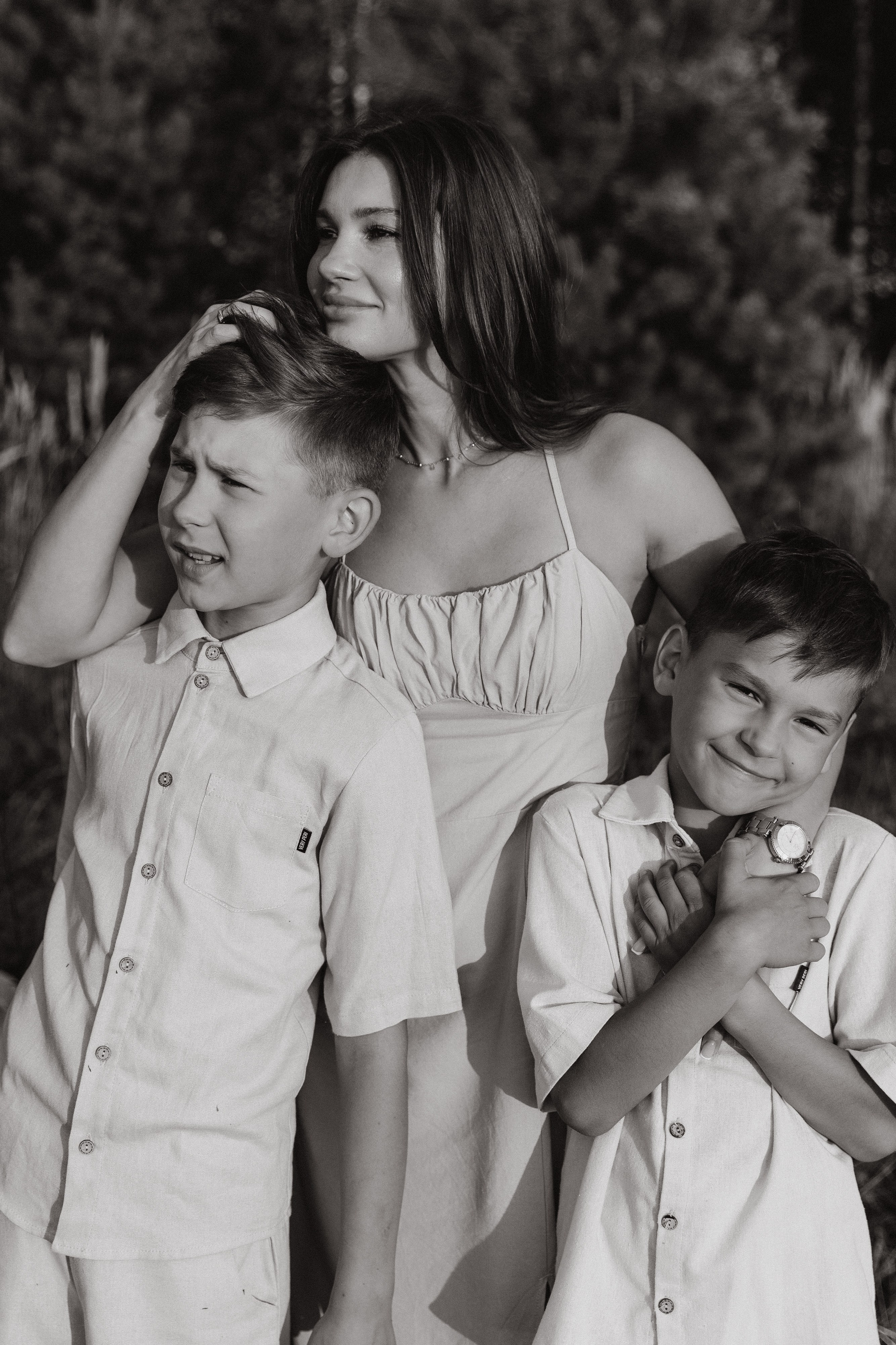 Летний вечер одной семьи. Фотограф Ульяна Дивина в Нижнем Новгороде и Нижегородской области