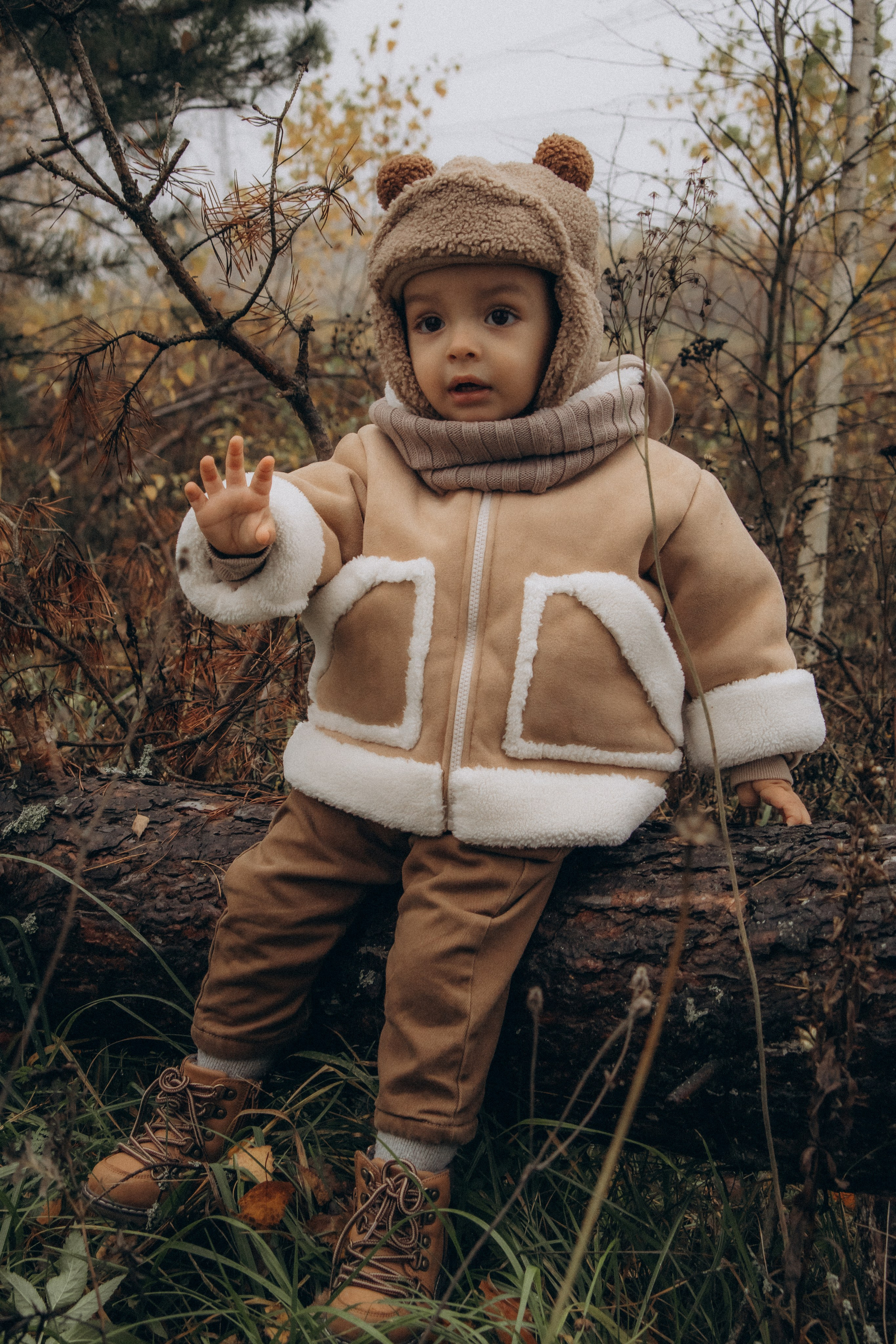 Осенью в лесу. Семейная фотосессия в лесу. Юлия Левада Семейный и женский фотограф