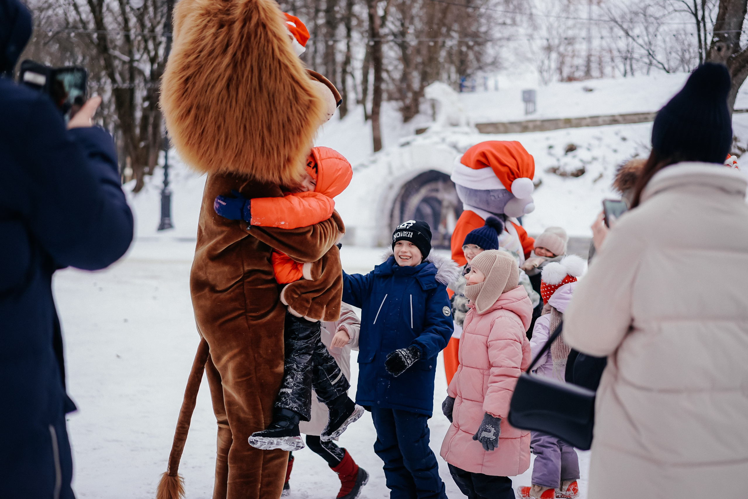«Предновогодний переполох» Лопатинский сад, 14.12.2024. Фотограф и видеограф Смоленск | Студия Цезарь