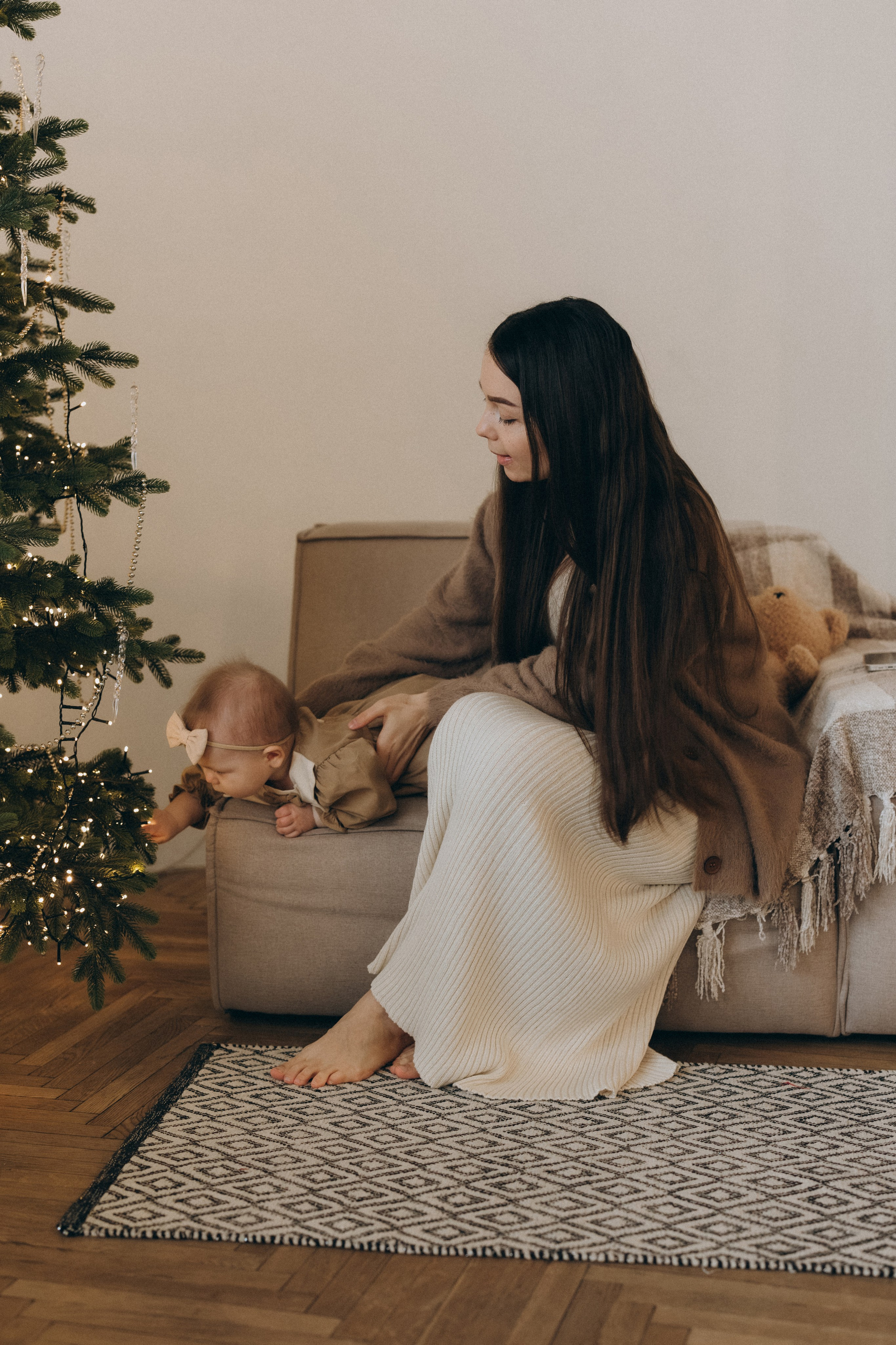 Семейная новогодняя фотосессия. Фотограф Москва Виктория-Антуанетта