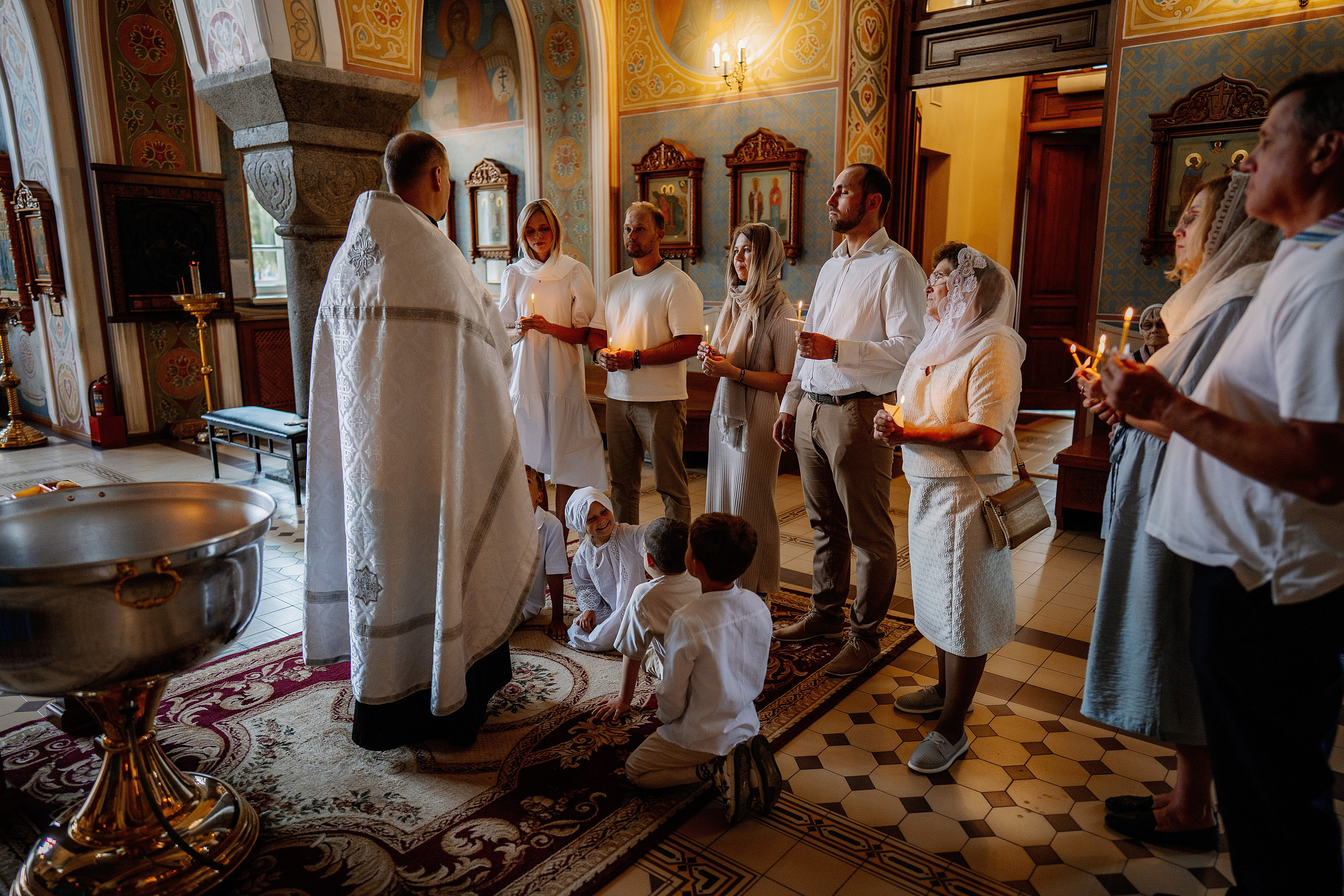 Крещение Евы. Фотограф на Крещение и Венчание в Красноярске Рамазанова Юлия