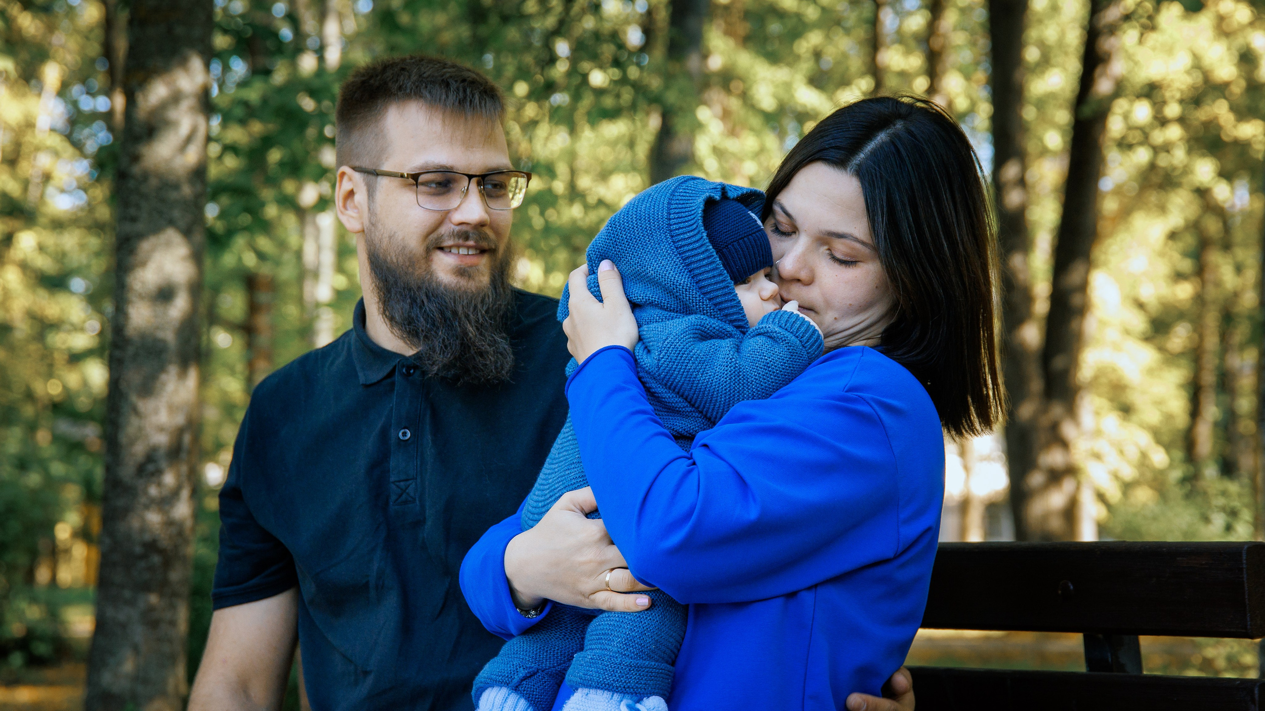 Екатерина и Алексей с семьей. Свадебный и семейный фотограф в г. Волхов Алексей Кочерыжкин