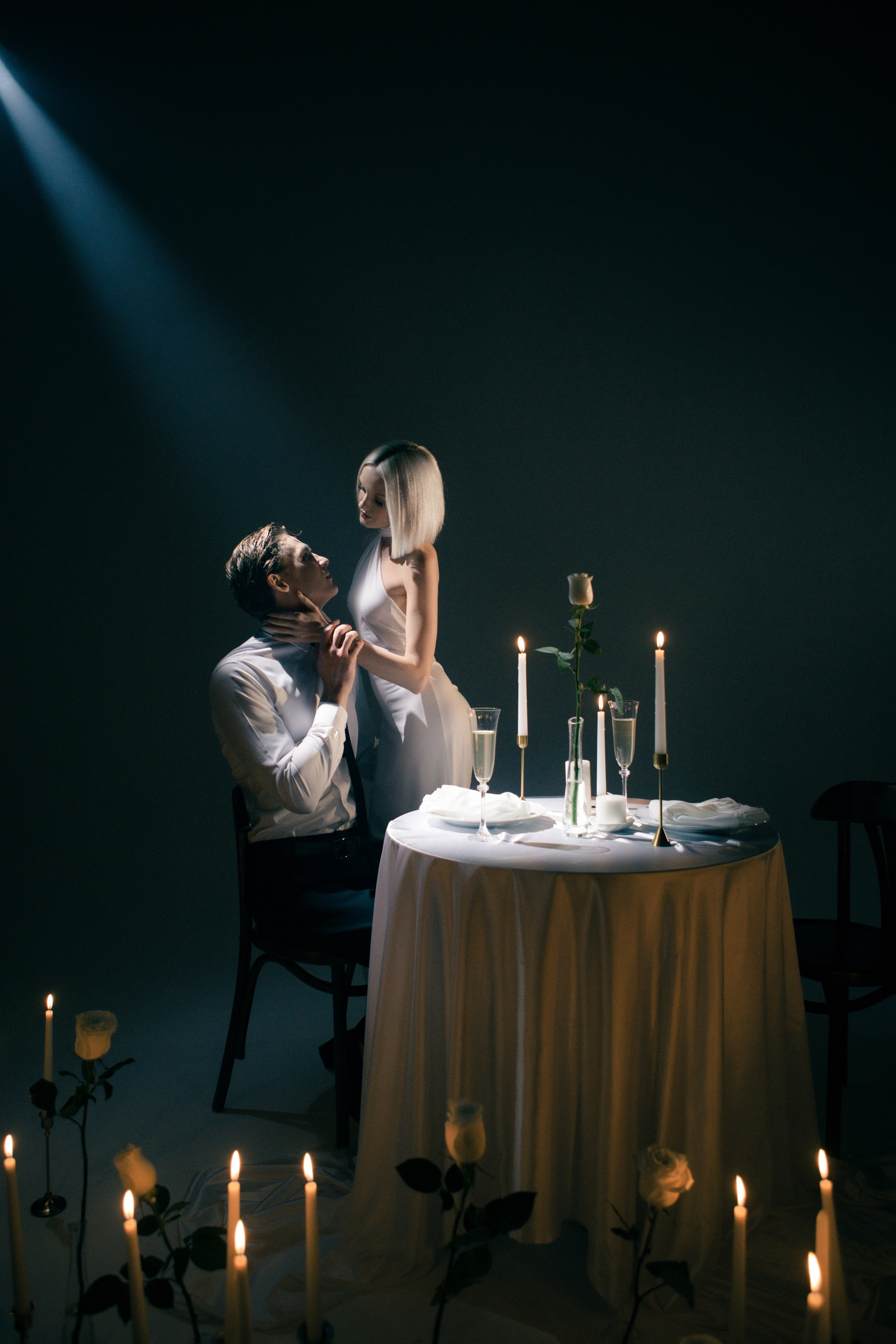 Карина и Данил. Ужин при свечах. Фотограф в Москве Ольга Сатони