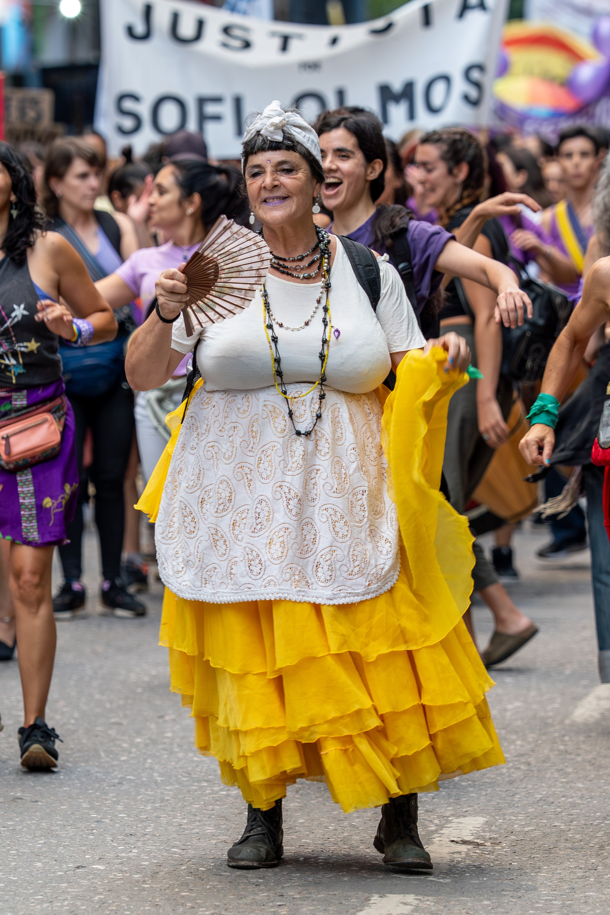 8 de marzo en Argentina. Arte de Shanti Alex