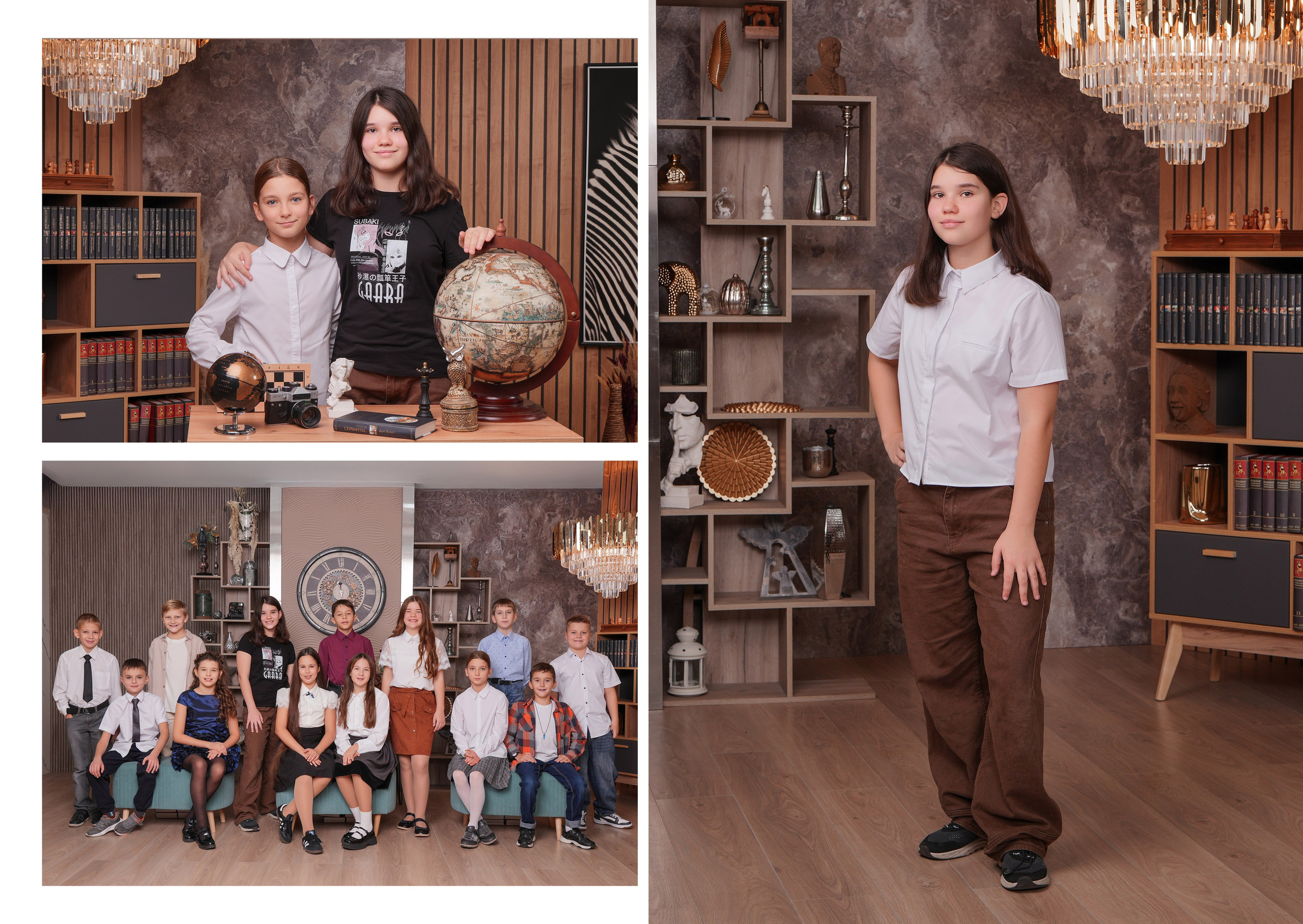 ЛИЦЕЙ 64 4 В. Красивый выпускной альбом в Краснодаре