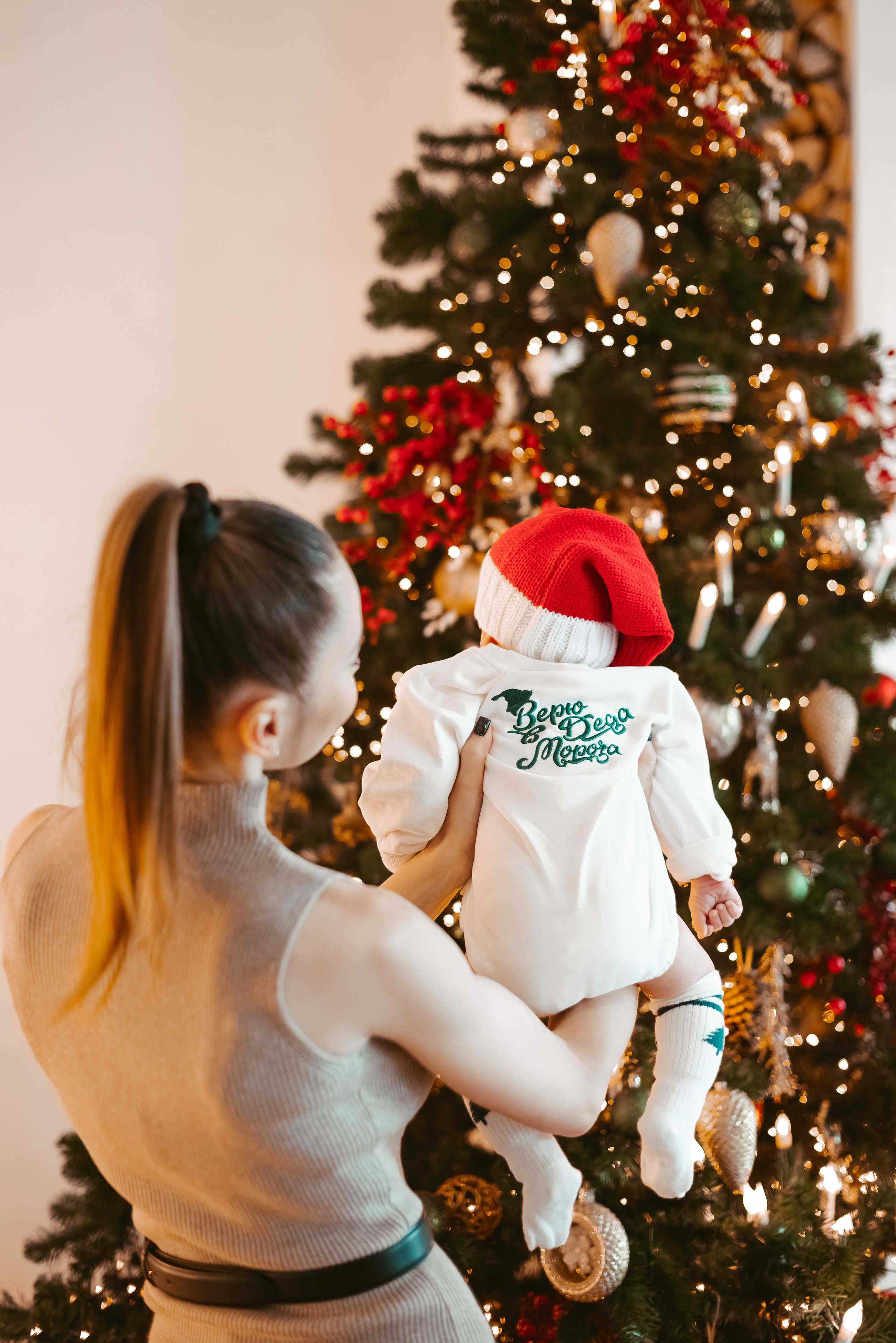 Новогодняя семейная фотосессия Кемерово