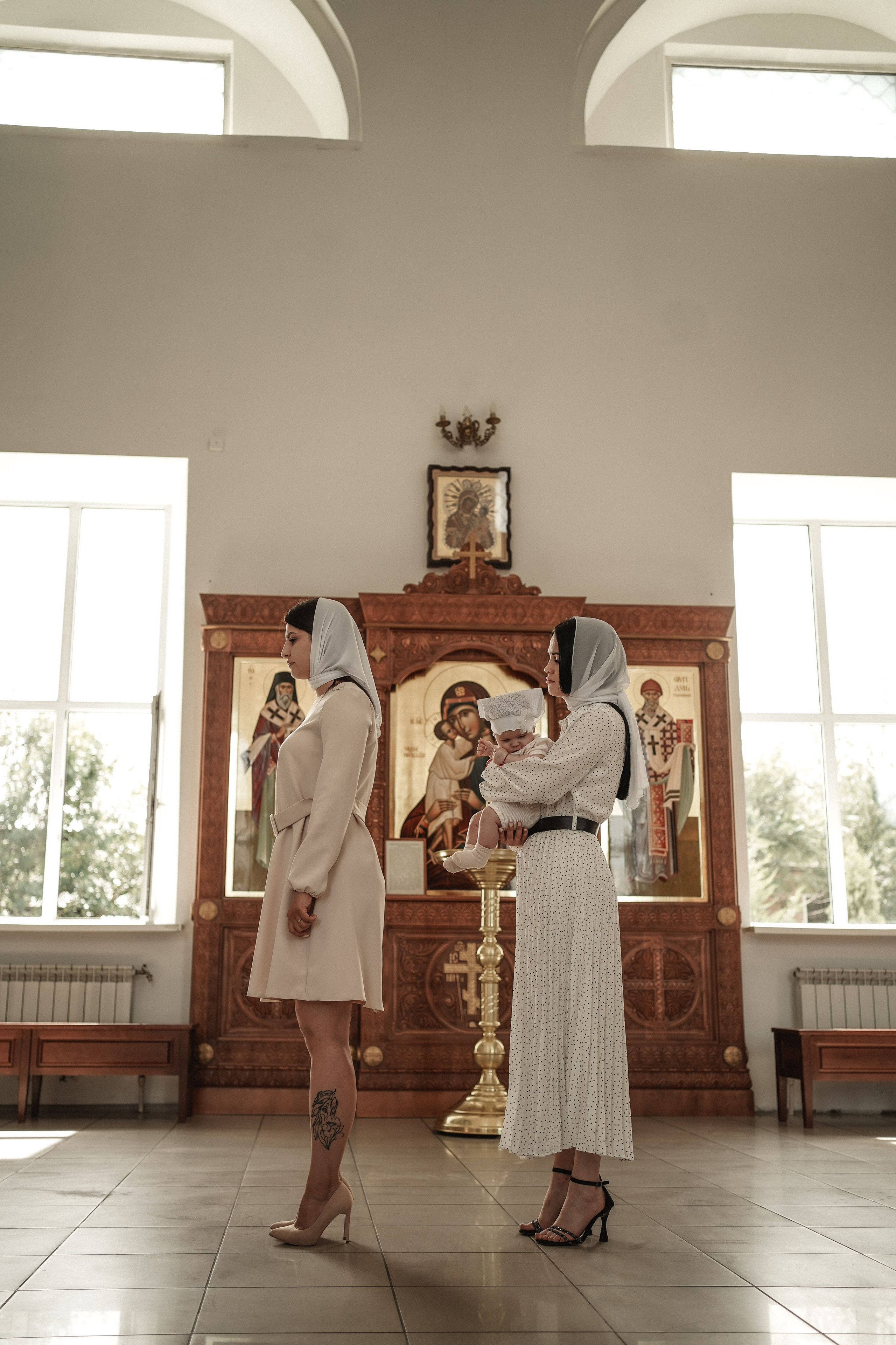 Таинство Крещения в Успенском храме. Свадебный фотограф в Ростове-на-Дону. Таинство Крещения и Венчания, семейные фотосессии. Алёна Чёботова