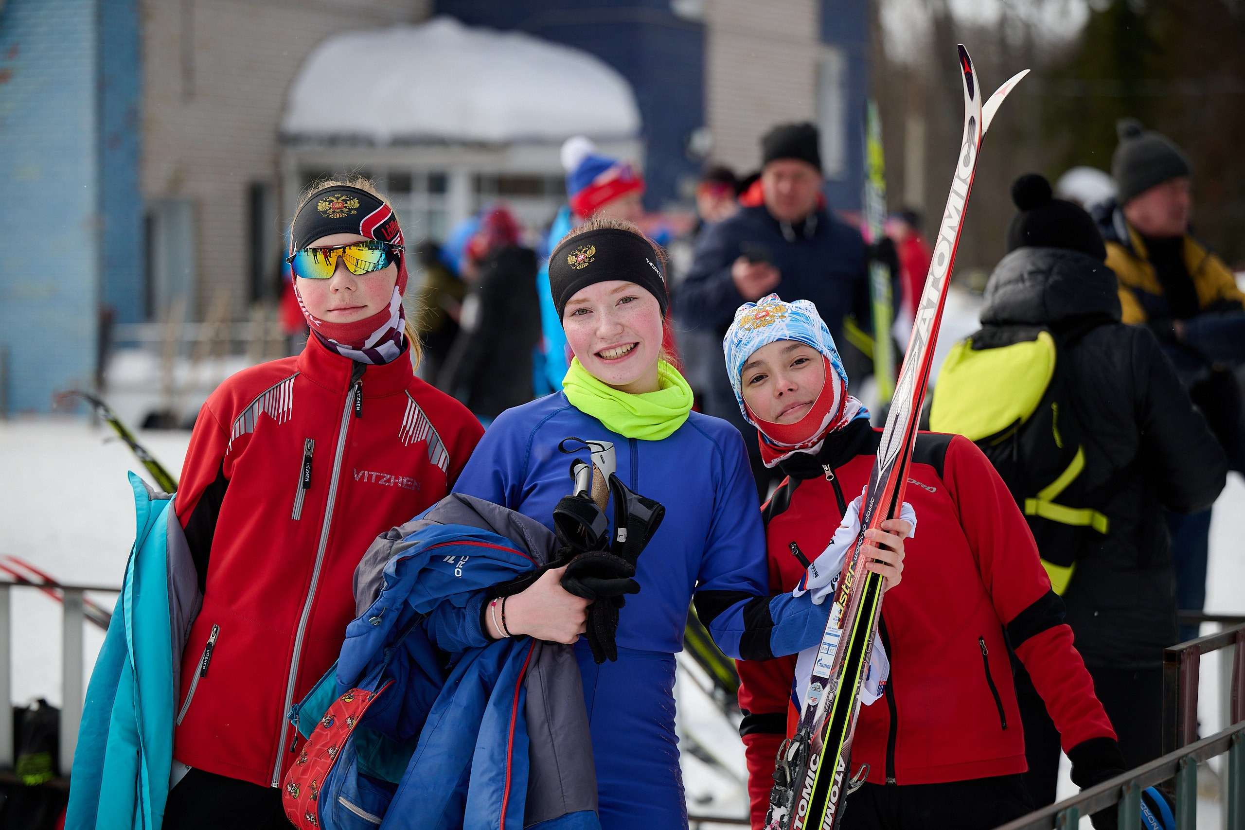 Всероссийские соревнования по лыжным гонкам «Пионерская правда». Ижевс. Спортивный репортажный фотограф в Ижевске Сергей Мерзляков