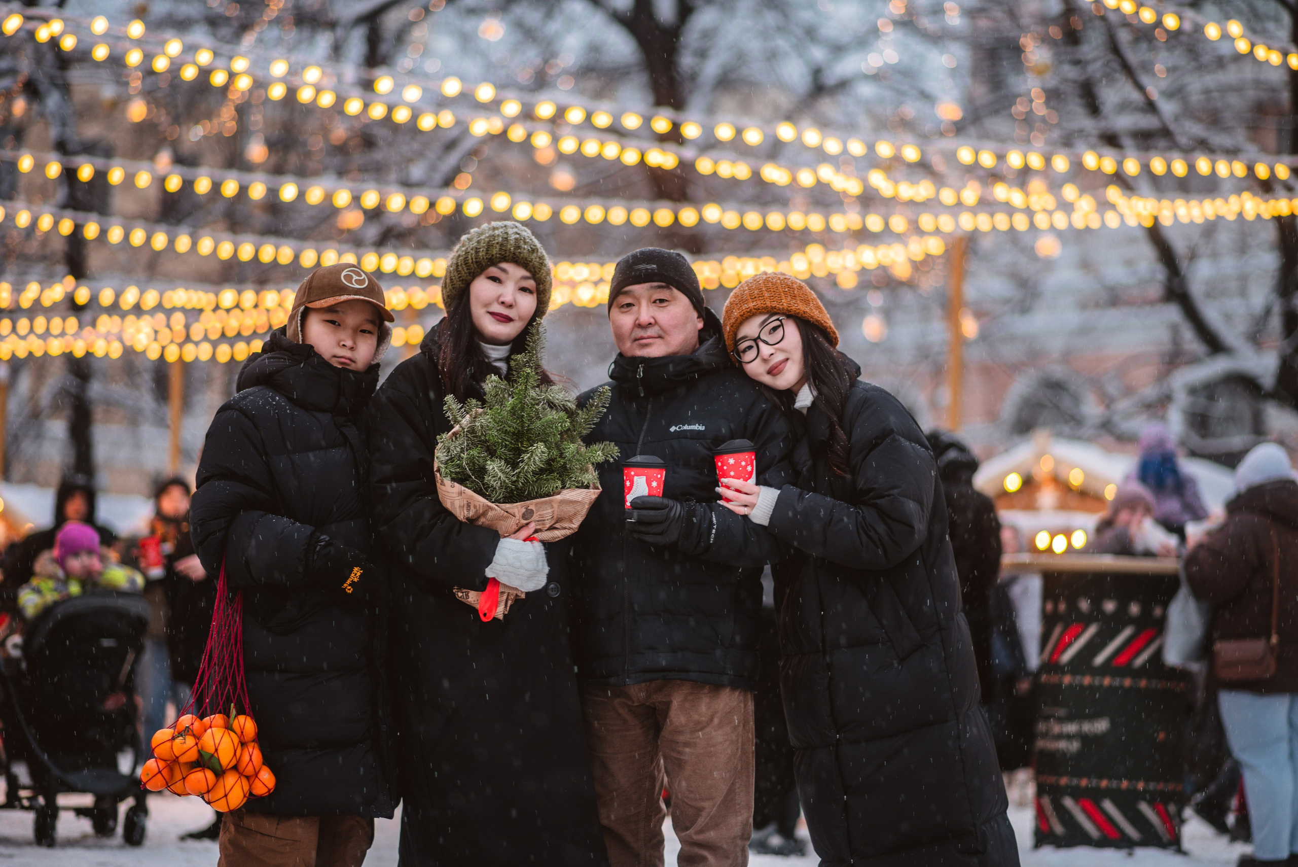 Новогодний сюрприз для родителей. Семейный и детский фотограф в Санкт-Петербурге Светлана Юрьева
