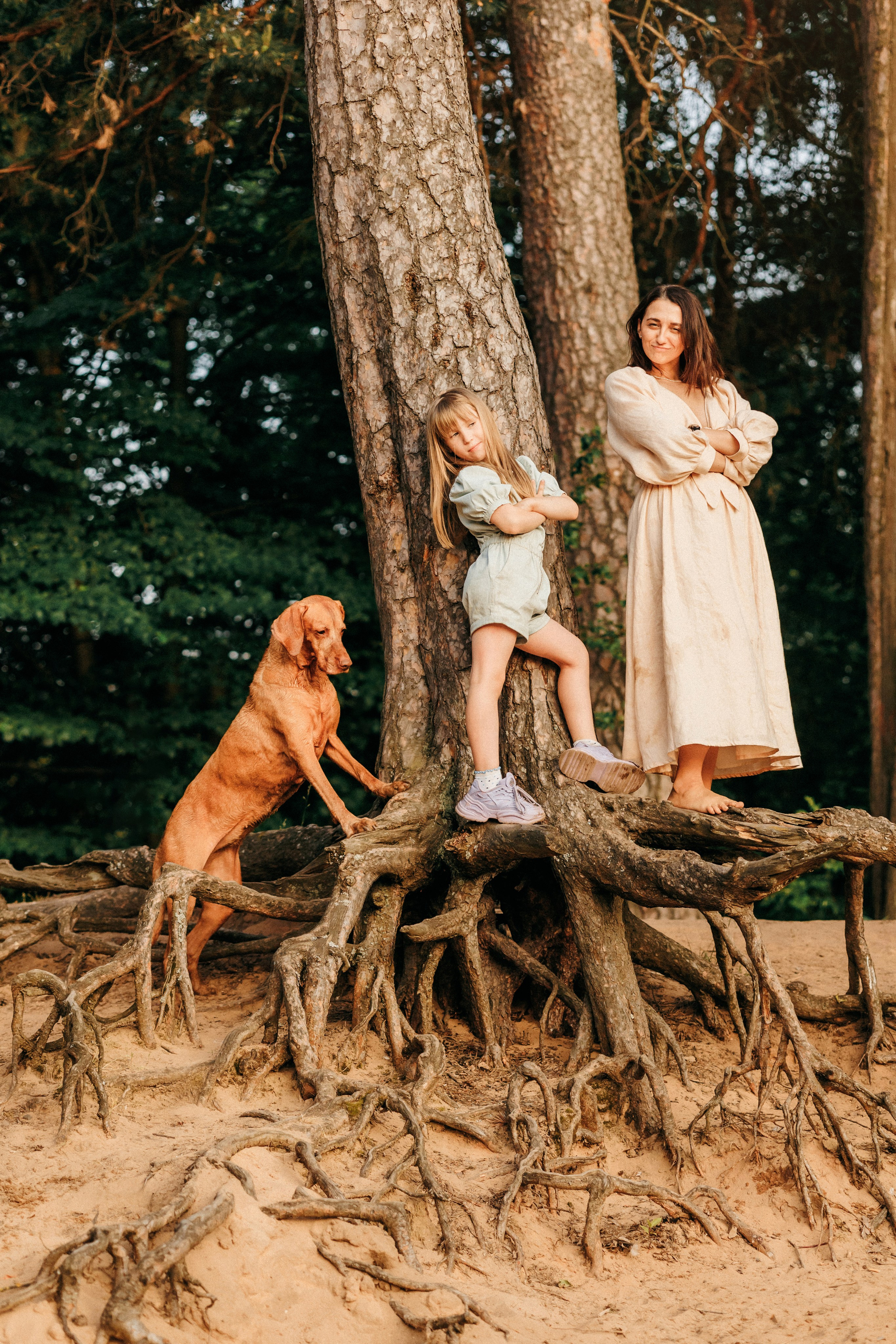 Марина, Глеб, Мая и Чили. Фотограф-анималист Елена Радченко, Москва