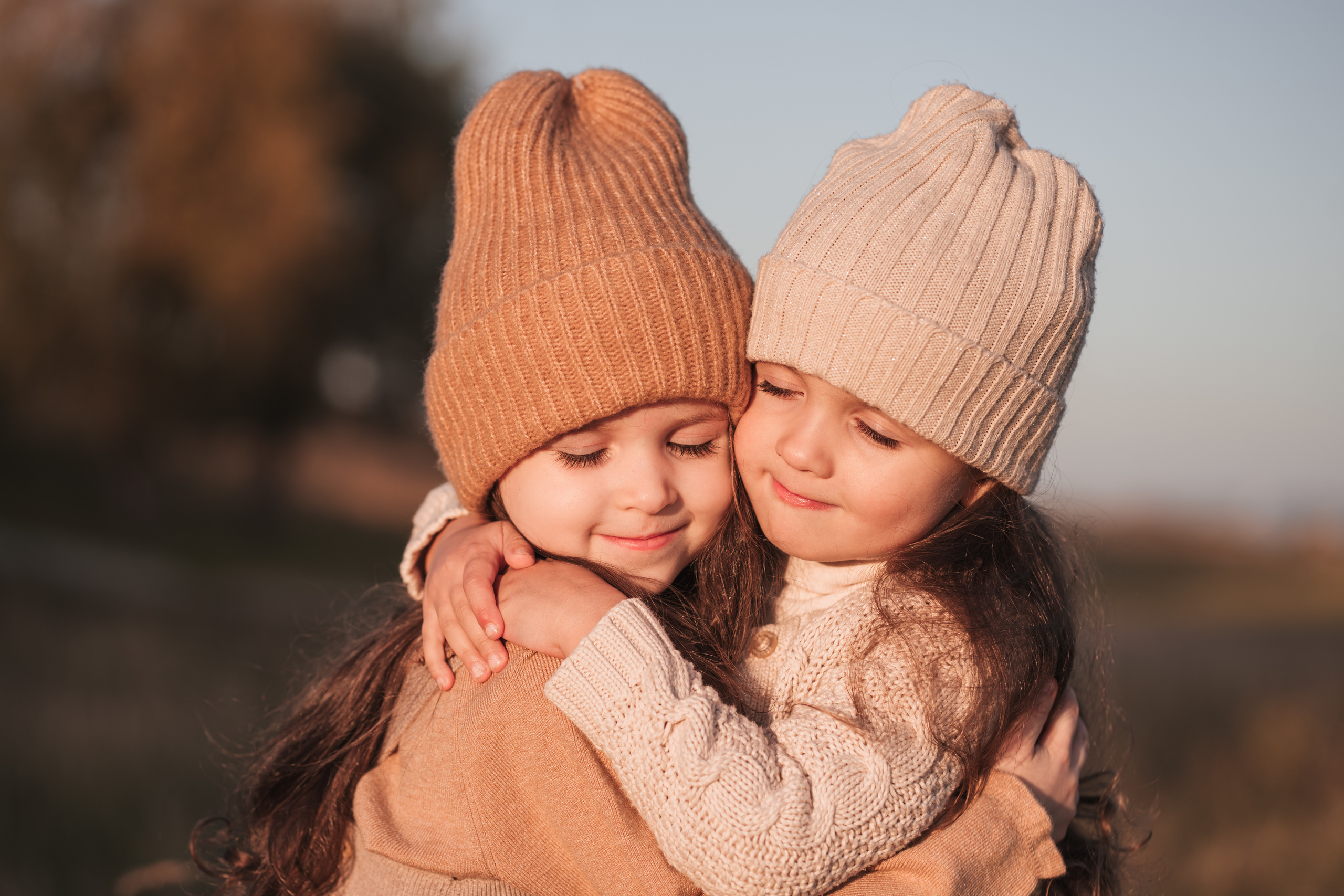 Осенняя прогулка Евы и Юлианы. Семейный фотограф, фотосессия беременности в Новосибирске Кристина Киб
