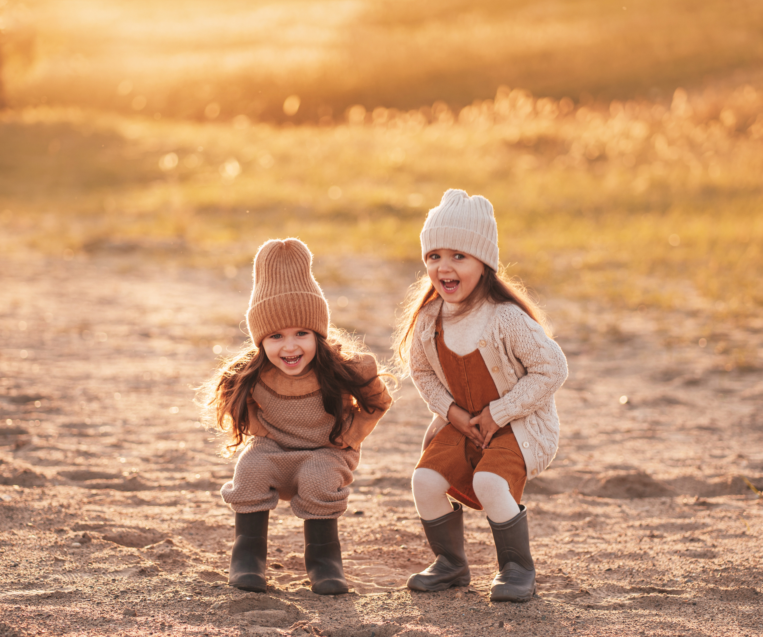 Осенняя прогулка Евы и Юлианы. Семейный фотограф, фотосессия беременности в Новосибирске Кристина Киб