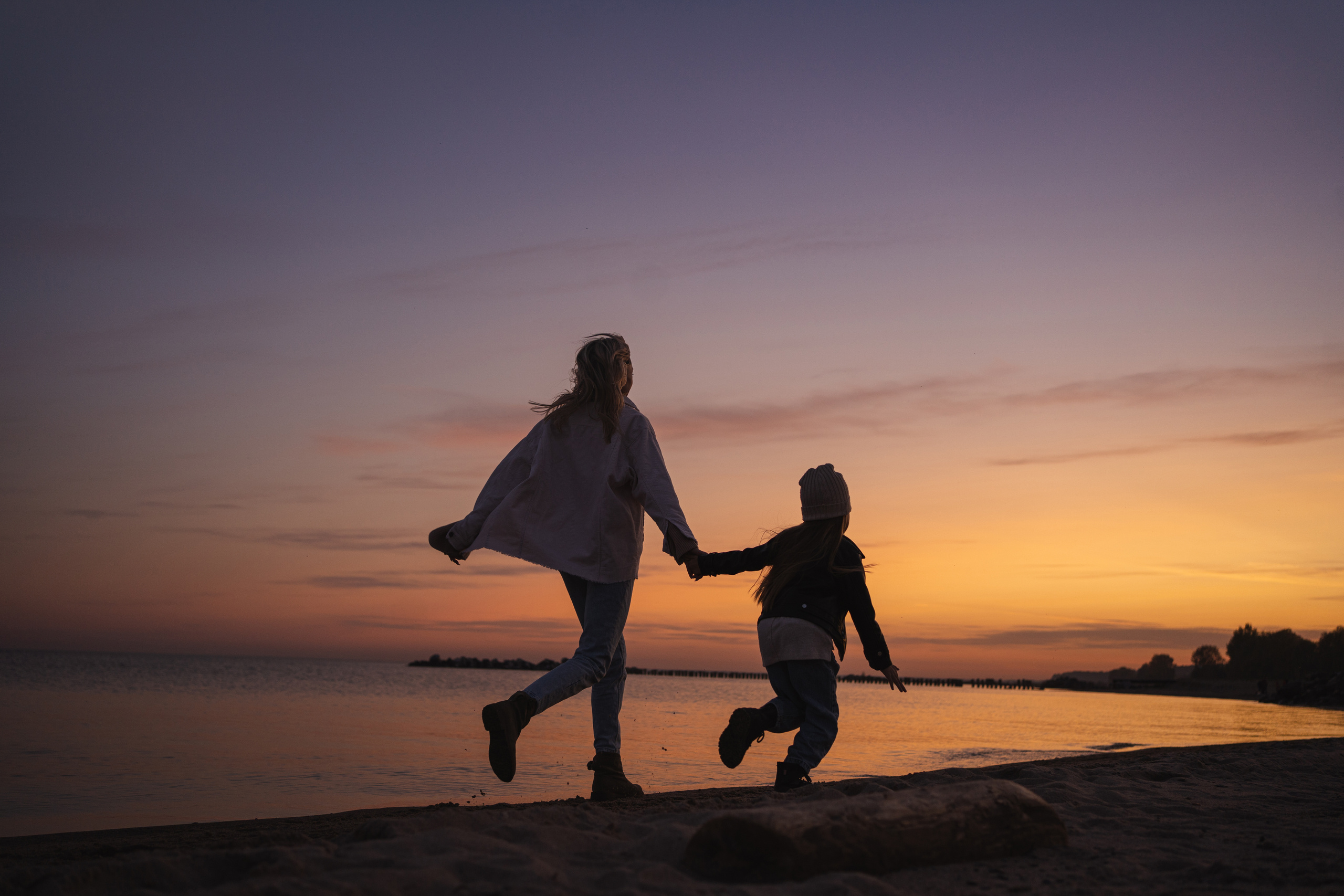 Семейная фотосессия на море осенью, Новосибирск. Семейный фотограф, фотосессия беременности в Новосибирске Кристина Киб