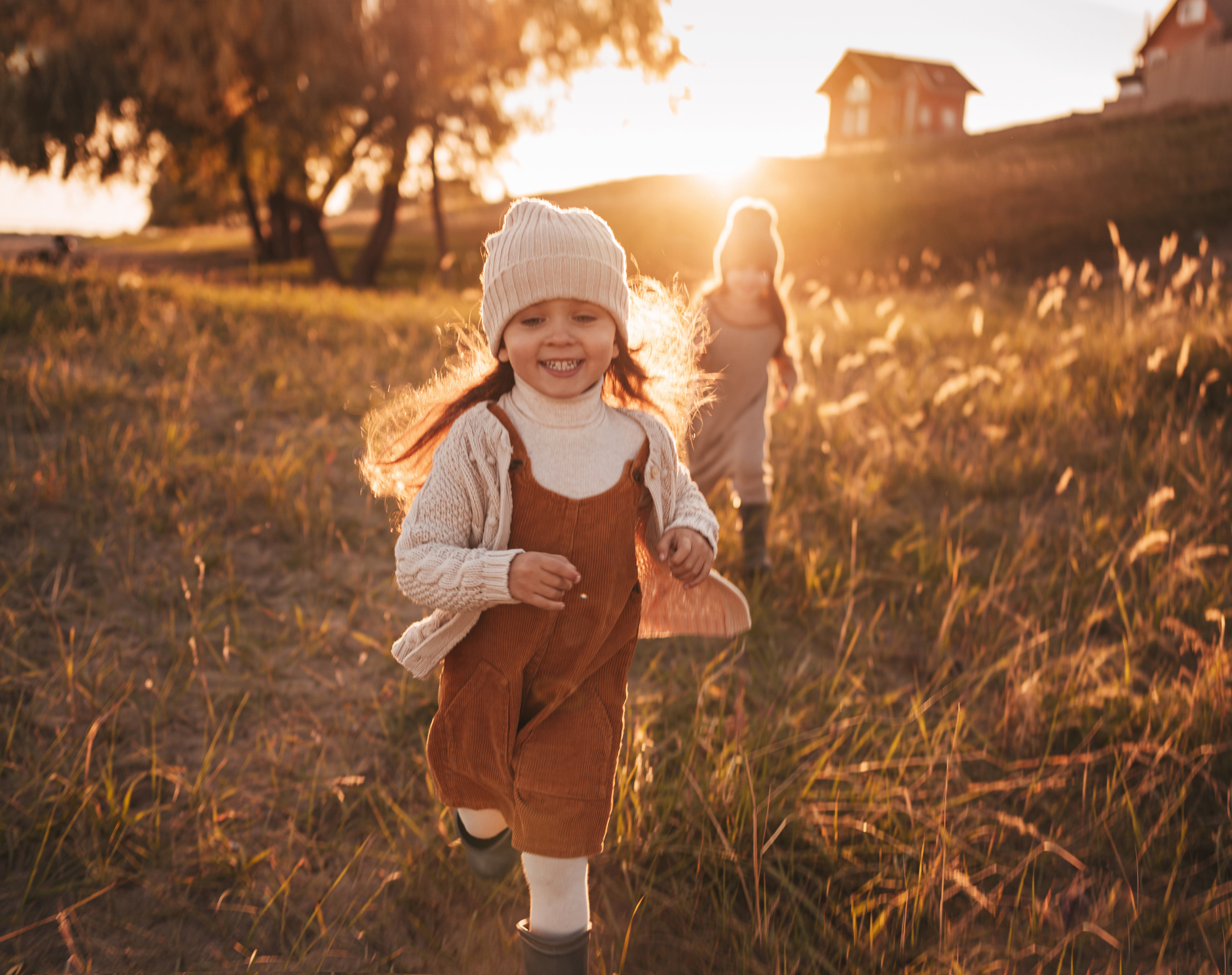 Осенняя прогулка Евы и Юлианы. Семейный фотограф, фотосессия беременности в Новосибирске Кристина Киб