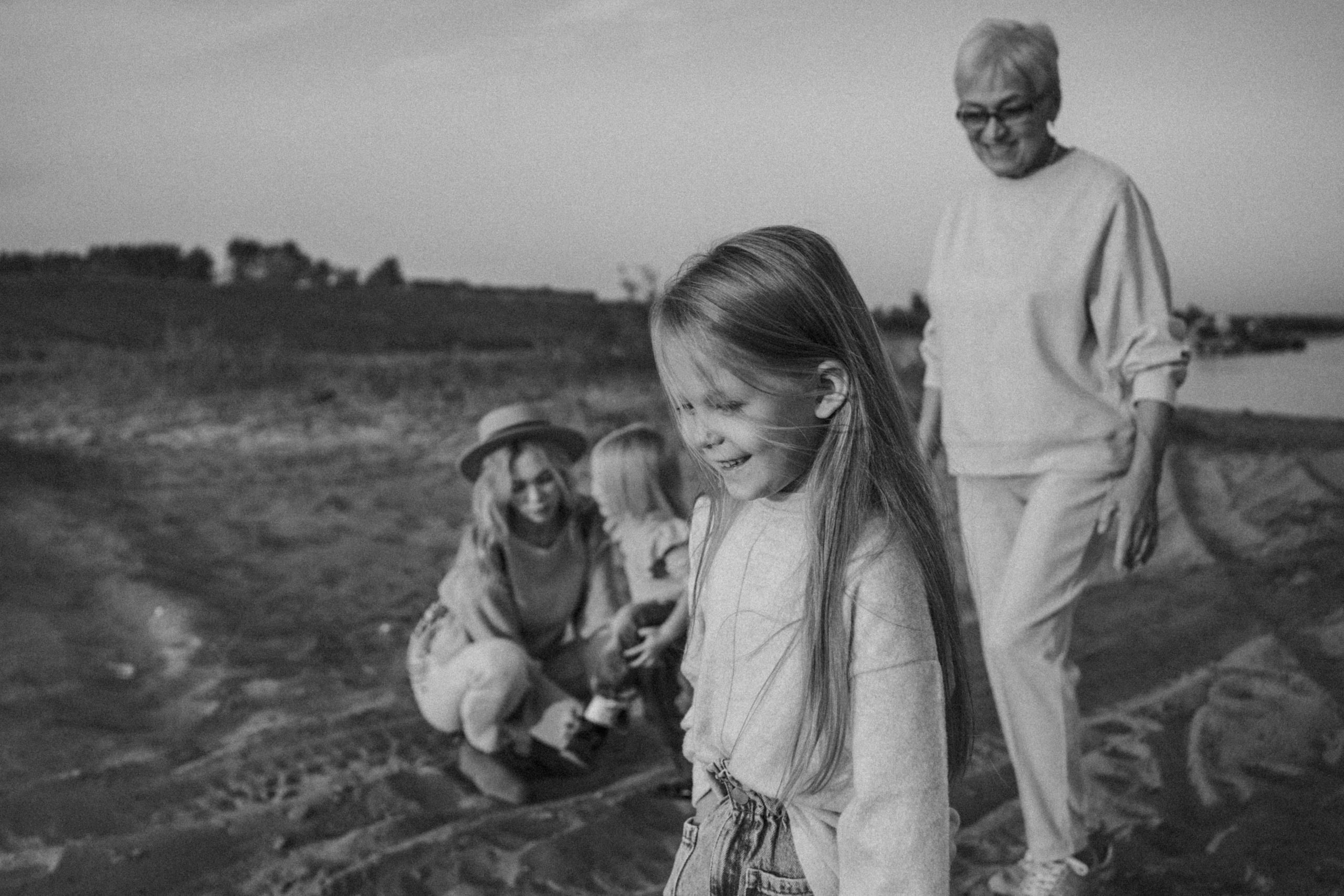 Семейная фотосессия на море осенью, Новосибирск. Семейный фотограф, фотосессия беременности в Новосибирске Кристина Киб